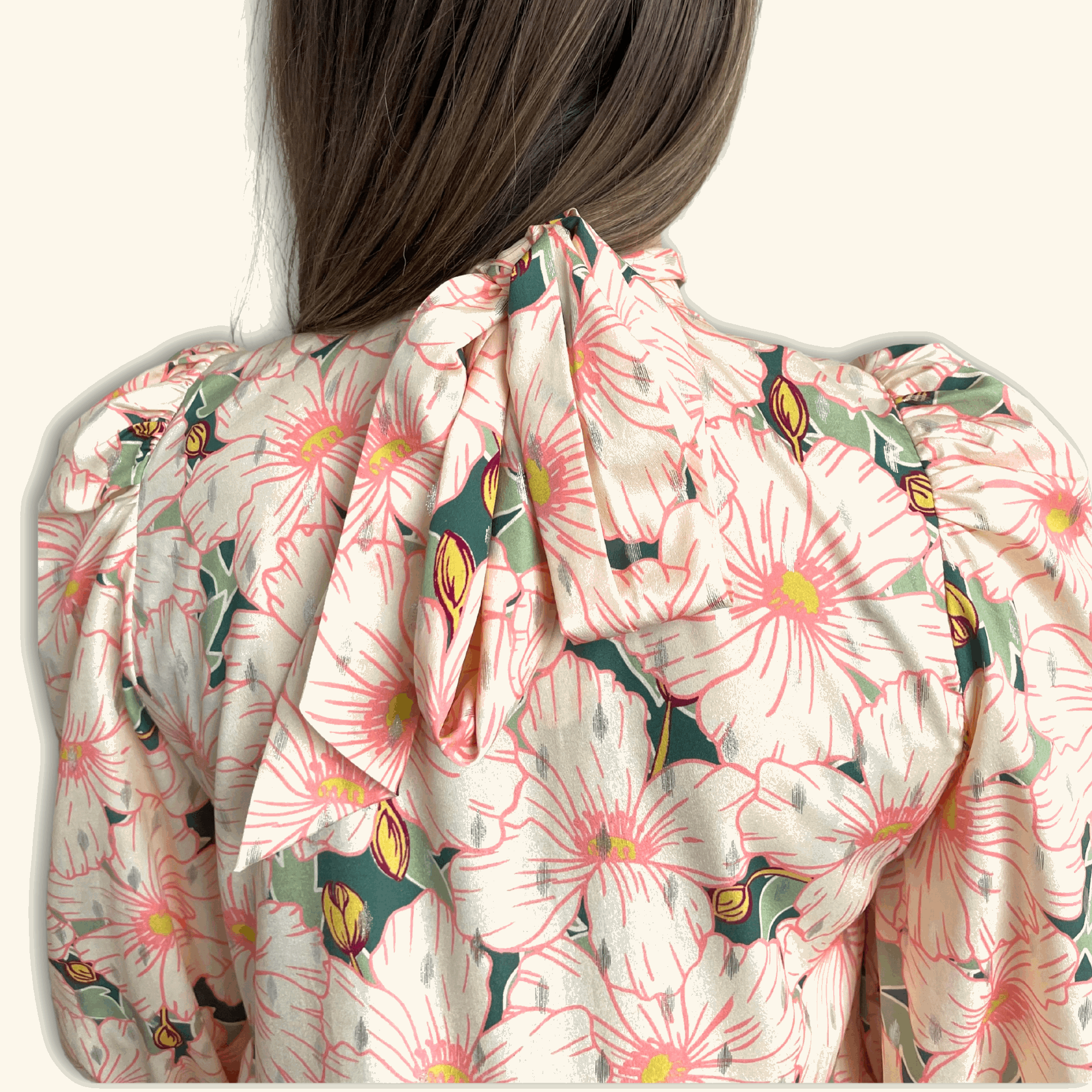 Never Fully Dressed Long Sleeve Tiered Floral Mini Dress - Size 8 -  - Dresses