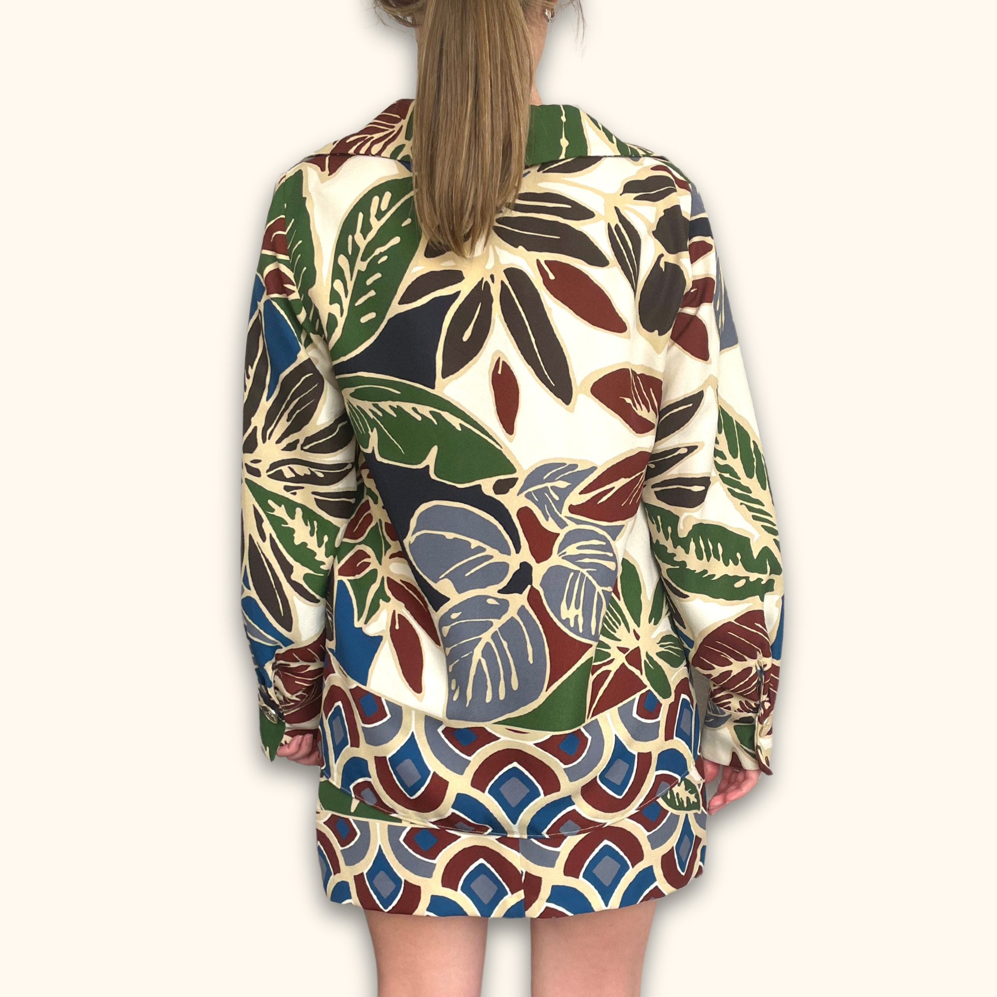 Zara Abstract Print Mini Skirt - Size Medium - - Skirts