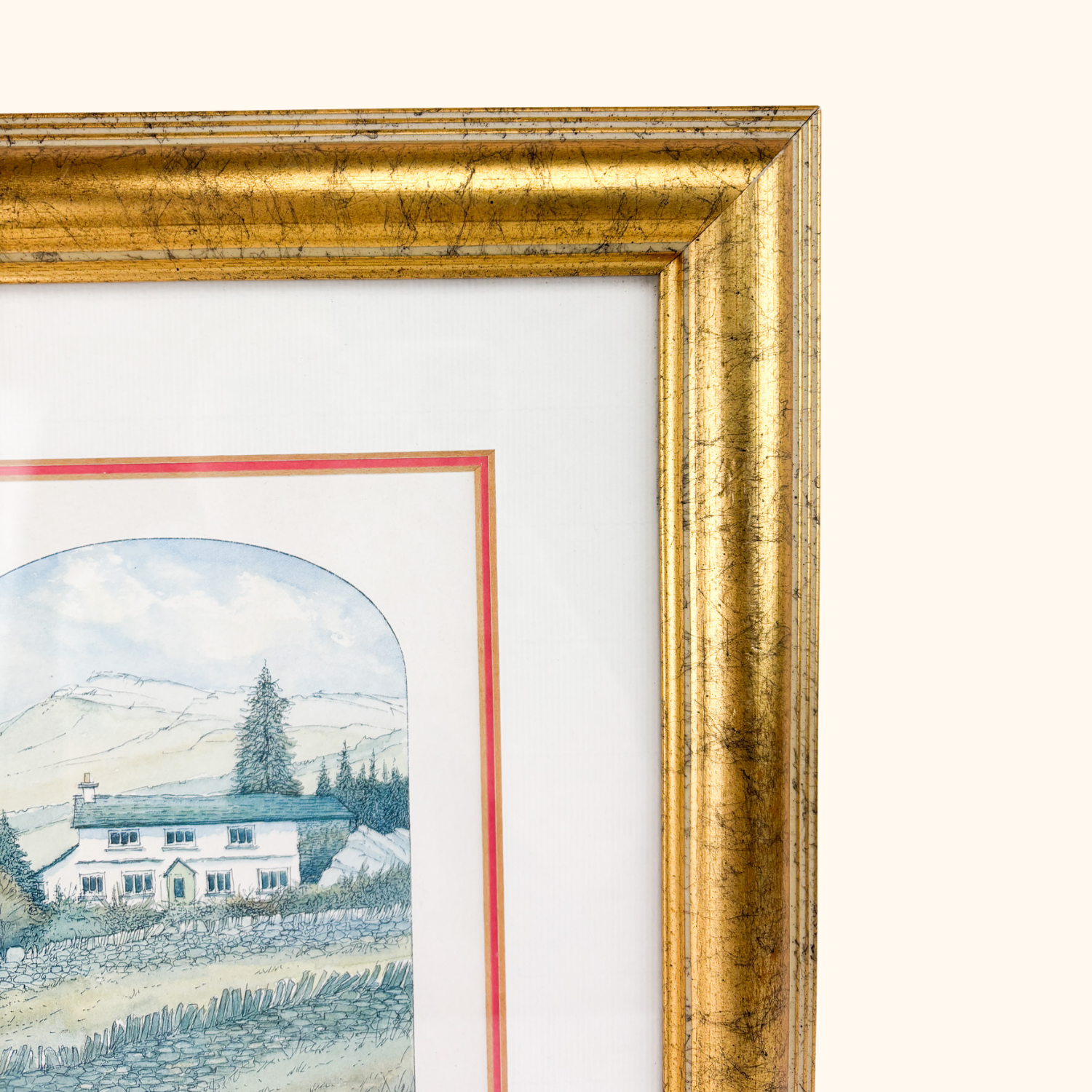 Cottage Under Loughrigg Framed Print Sunshine Thrift