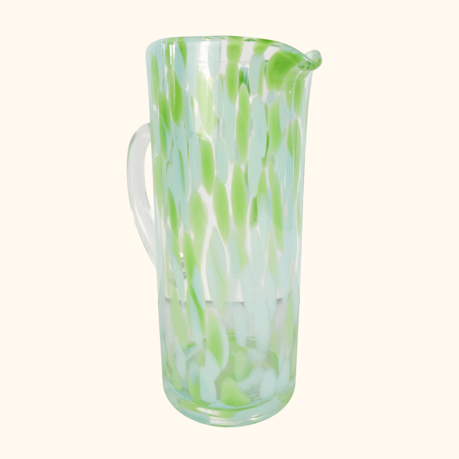 Dwell Studios Droplet Splatter Pitcher Jug Sunshine Thrift