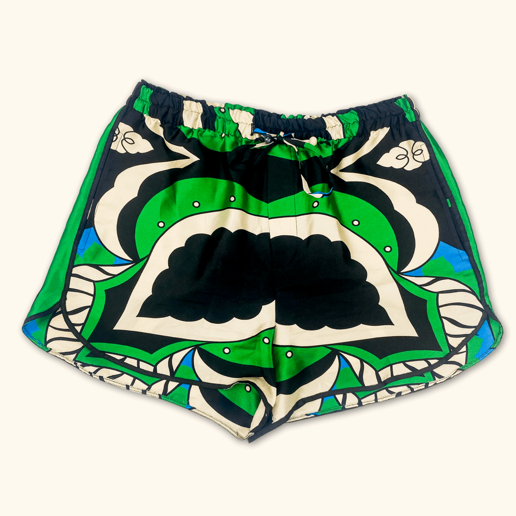 Zara Flowy Patterned Shorts Co-ord - Size Medium - - Shorts