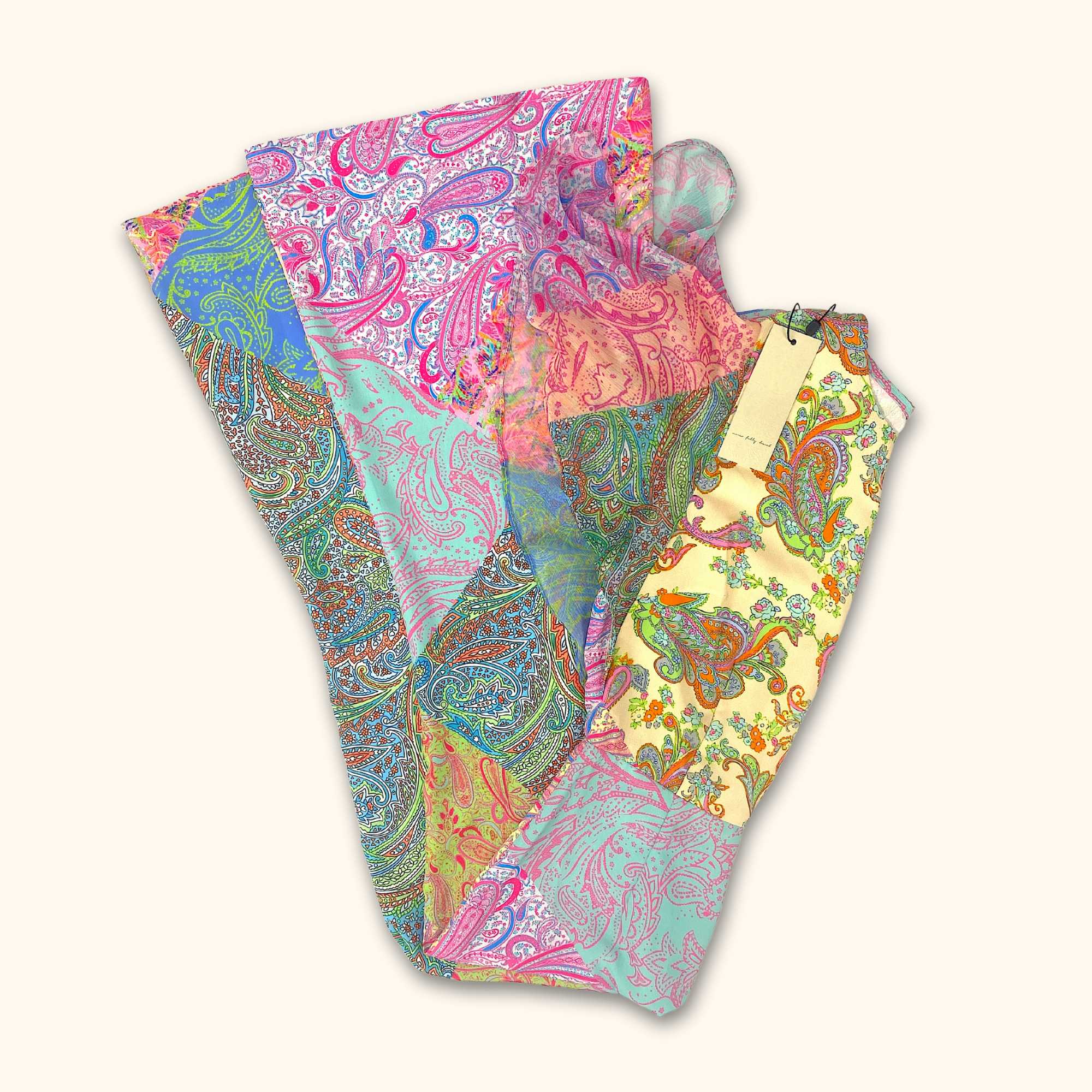 Never Fully Dressed Mixed Paisley Printed Midi Dress - Size 6 - - Dresses