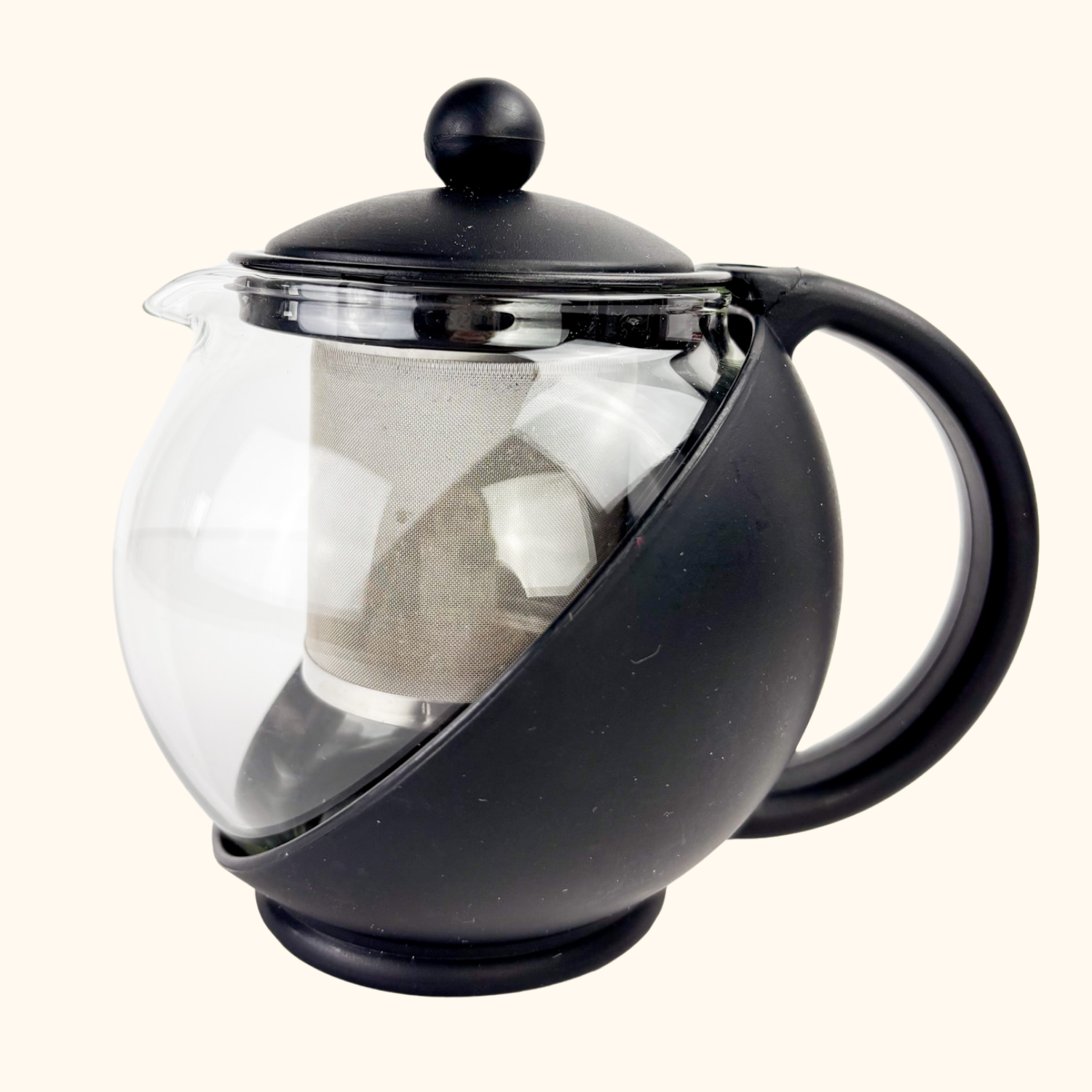 Black La Cafetiere Infuser Teapot Boxed - - Kitchenware