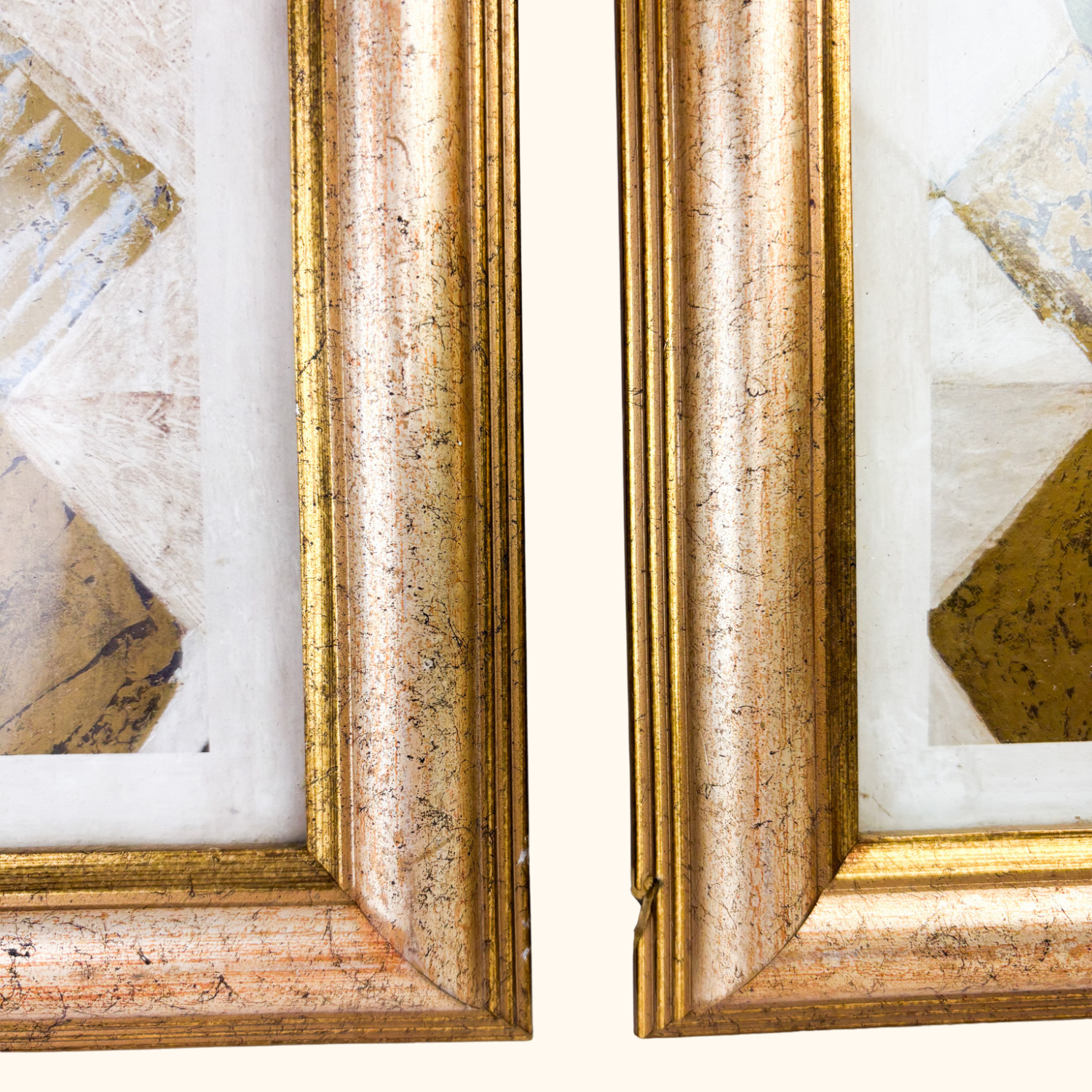 Italian Sezzatini Firenze Framed Fruit Artwork - Set of 2 - - Artwork