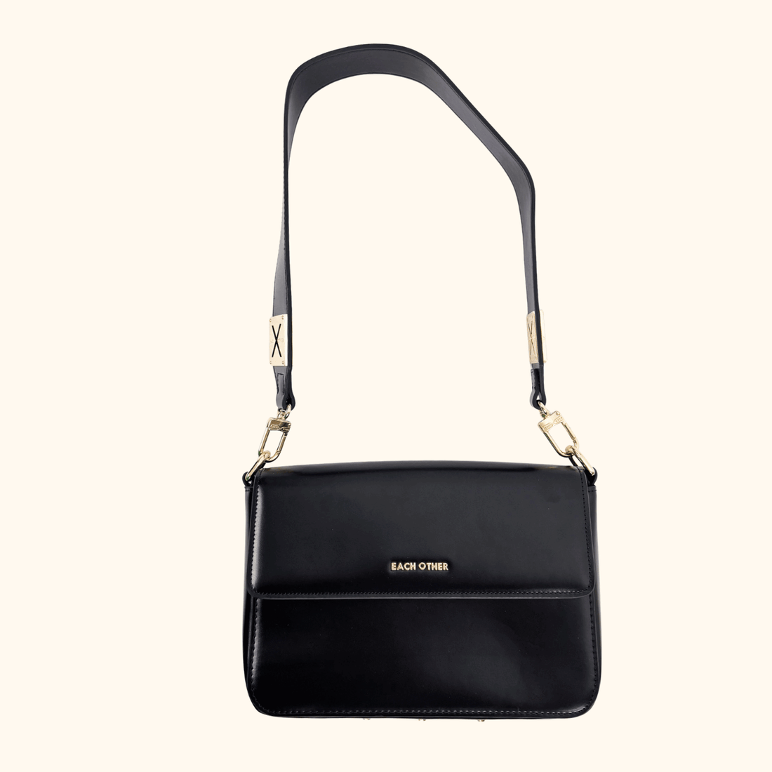 Each X Other Black Cow Leather Crossbody Bag Each X Other
