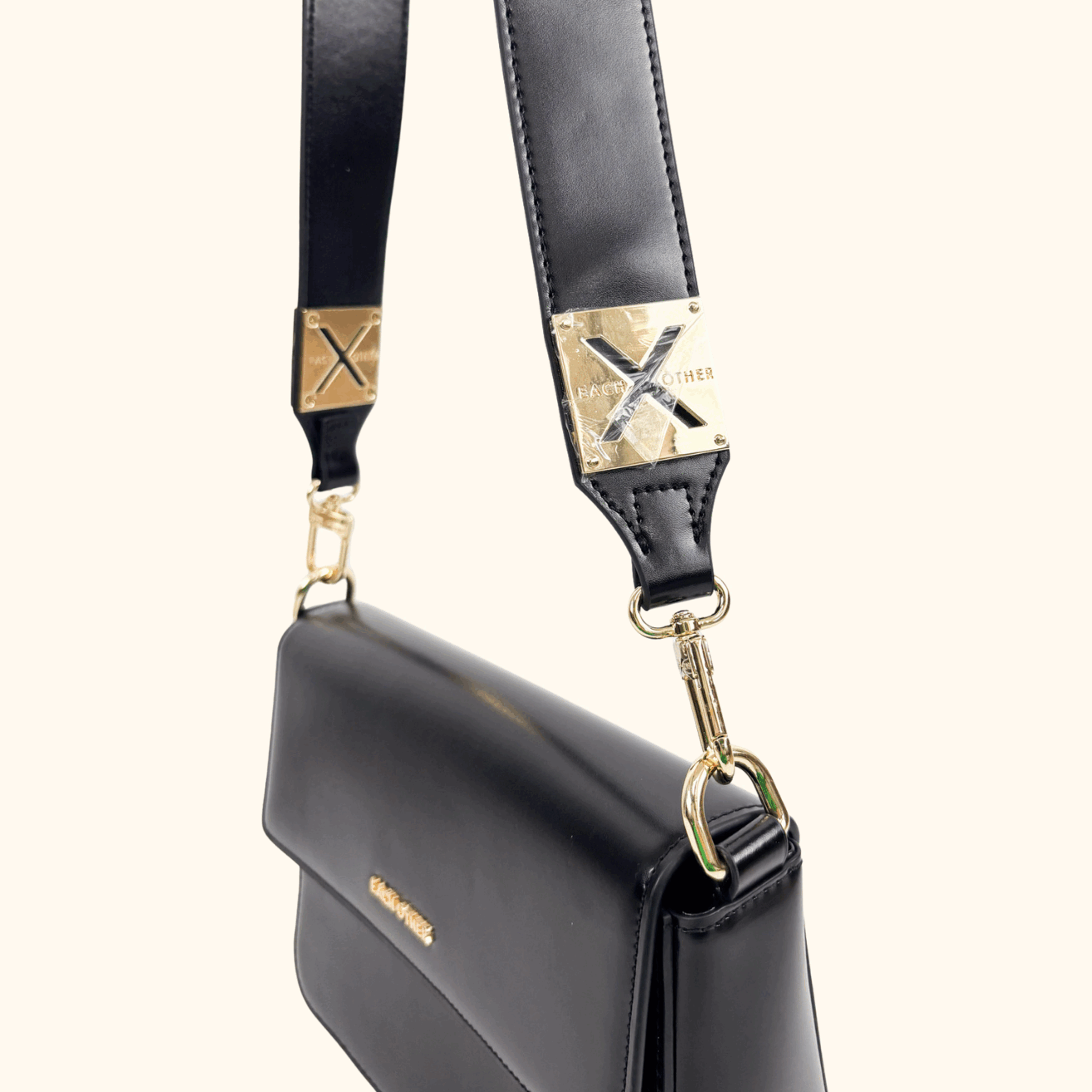 Each X Other Black Cow Leather Crossbody Bag Each X Other