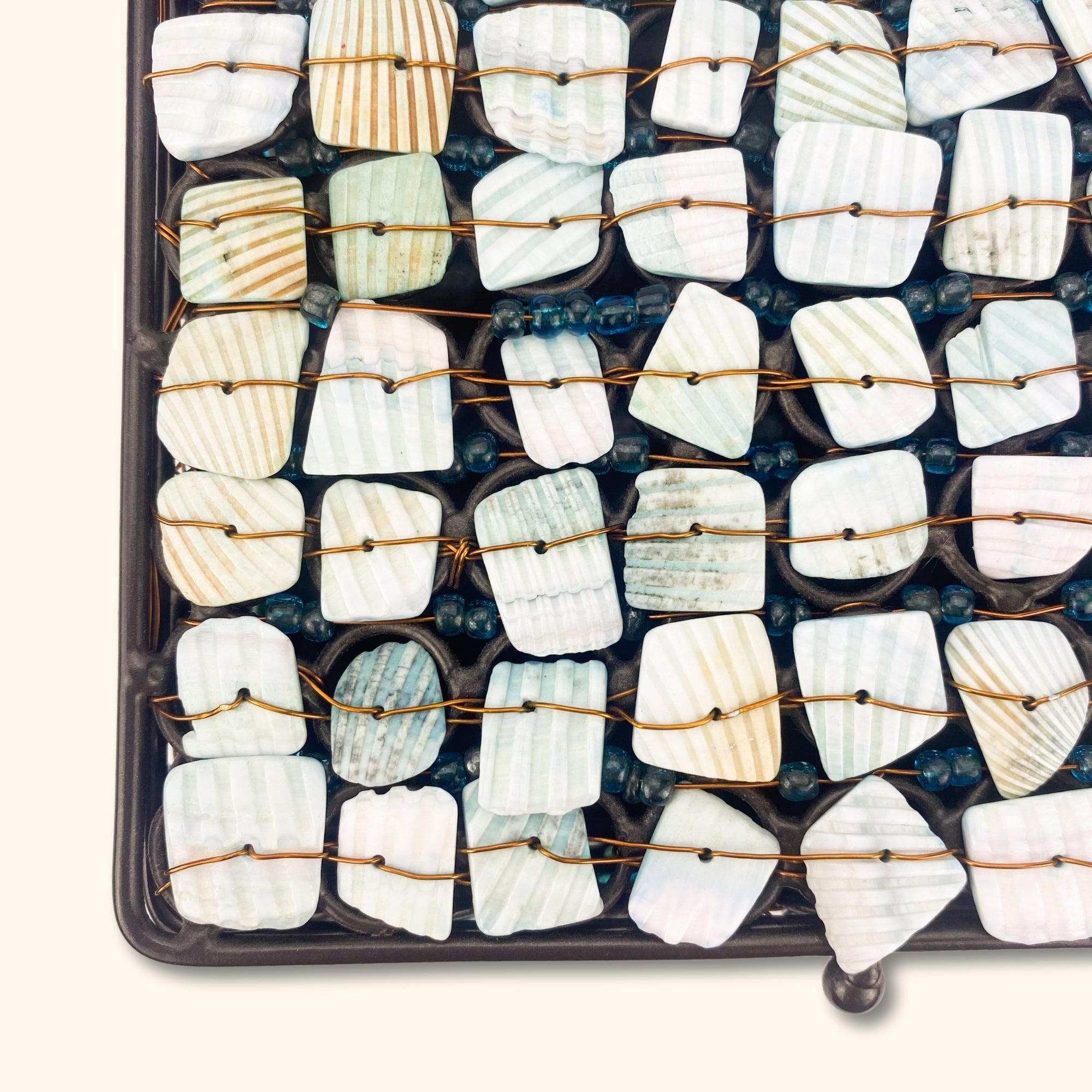 Shell Metal Trinket Jewellery Box -  - Decoration