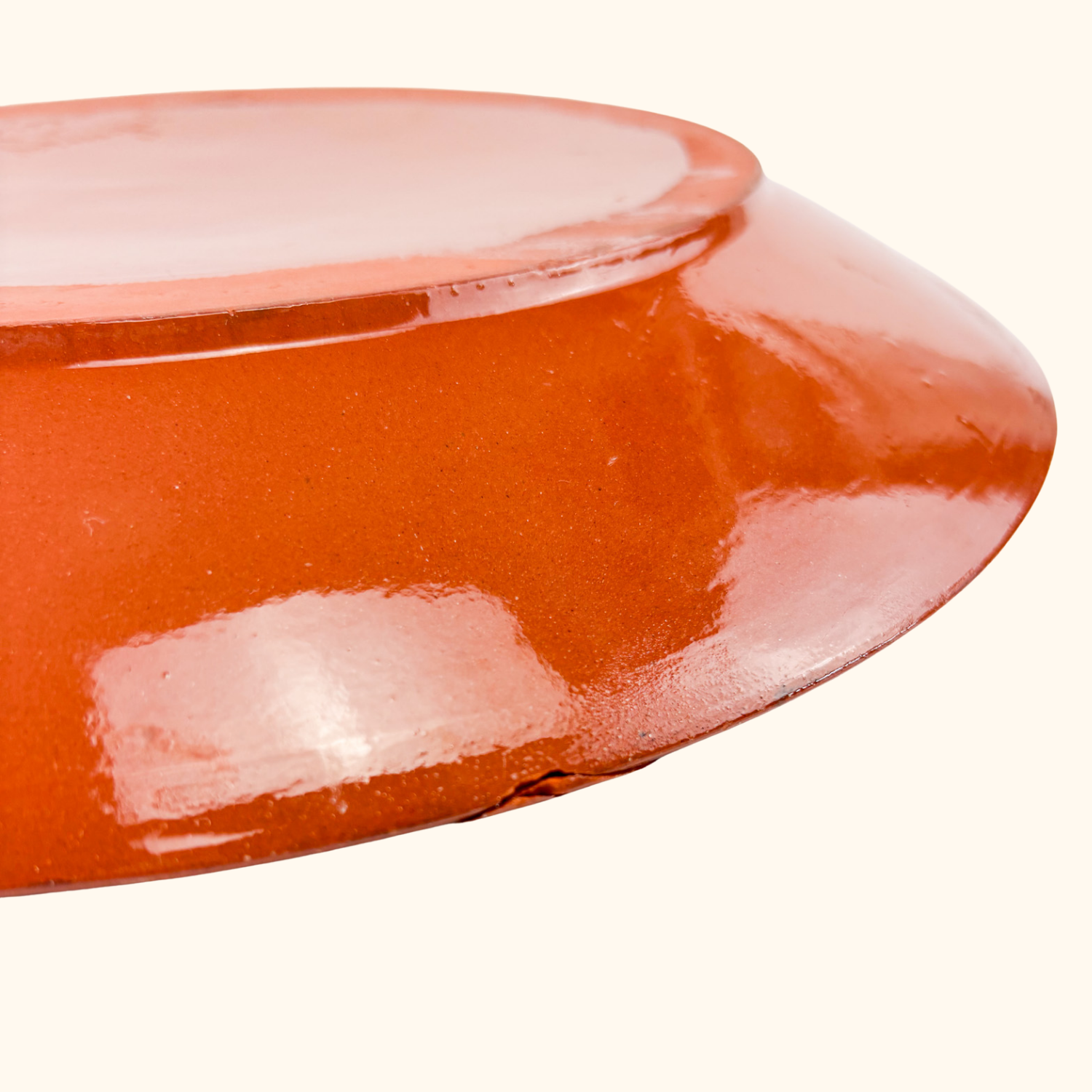 Olaria Terracotta Clay Large Serving Platter Sunshine Thrift