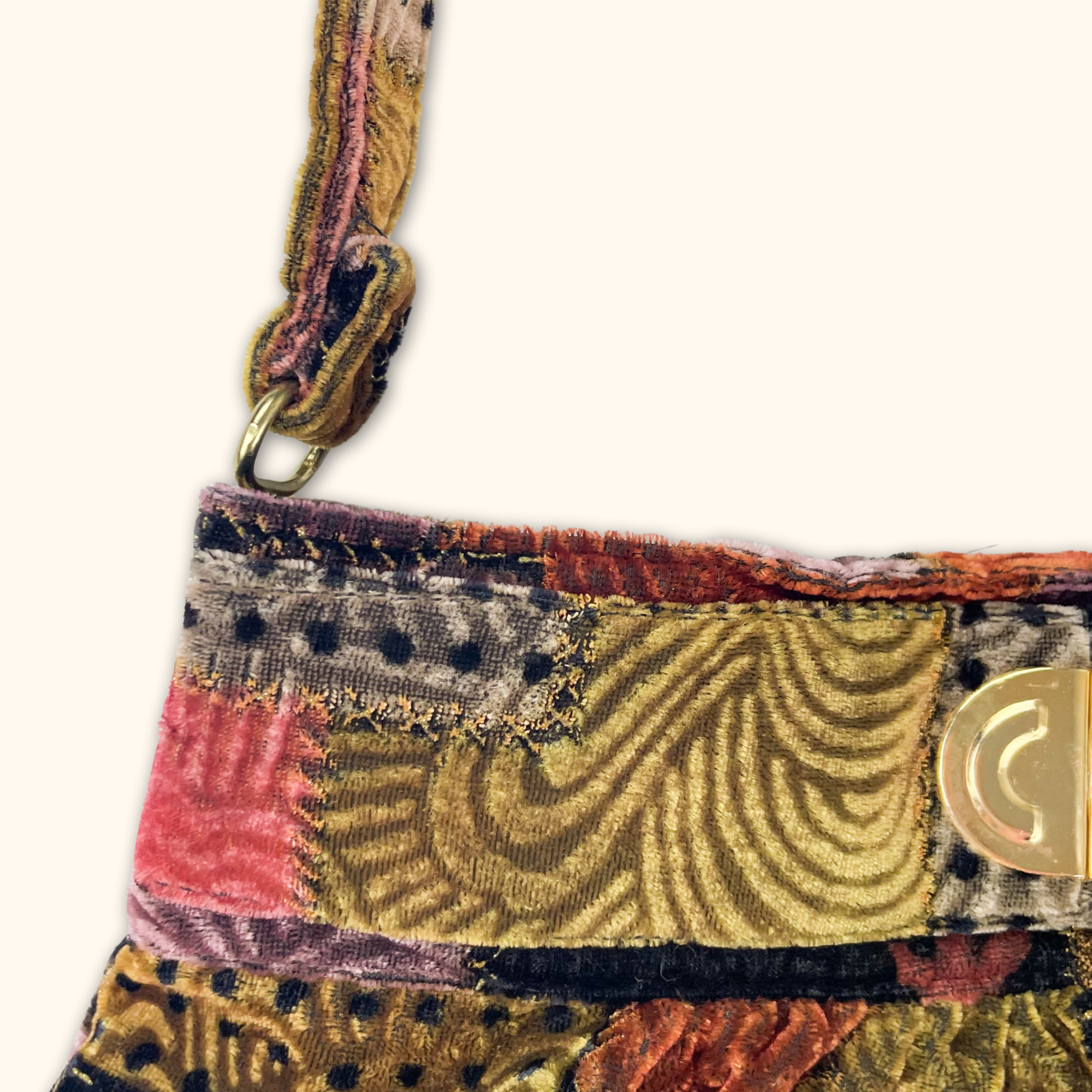 Vintage Patchwork Boho Shoulder Bag - - Bags