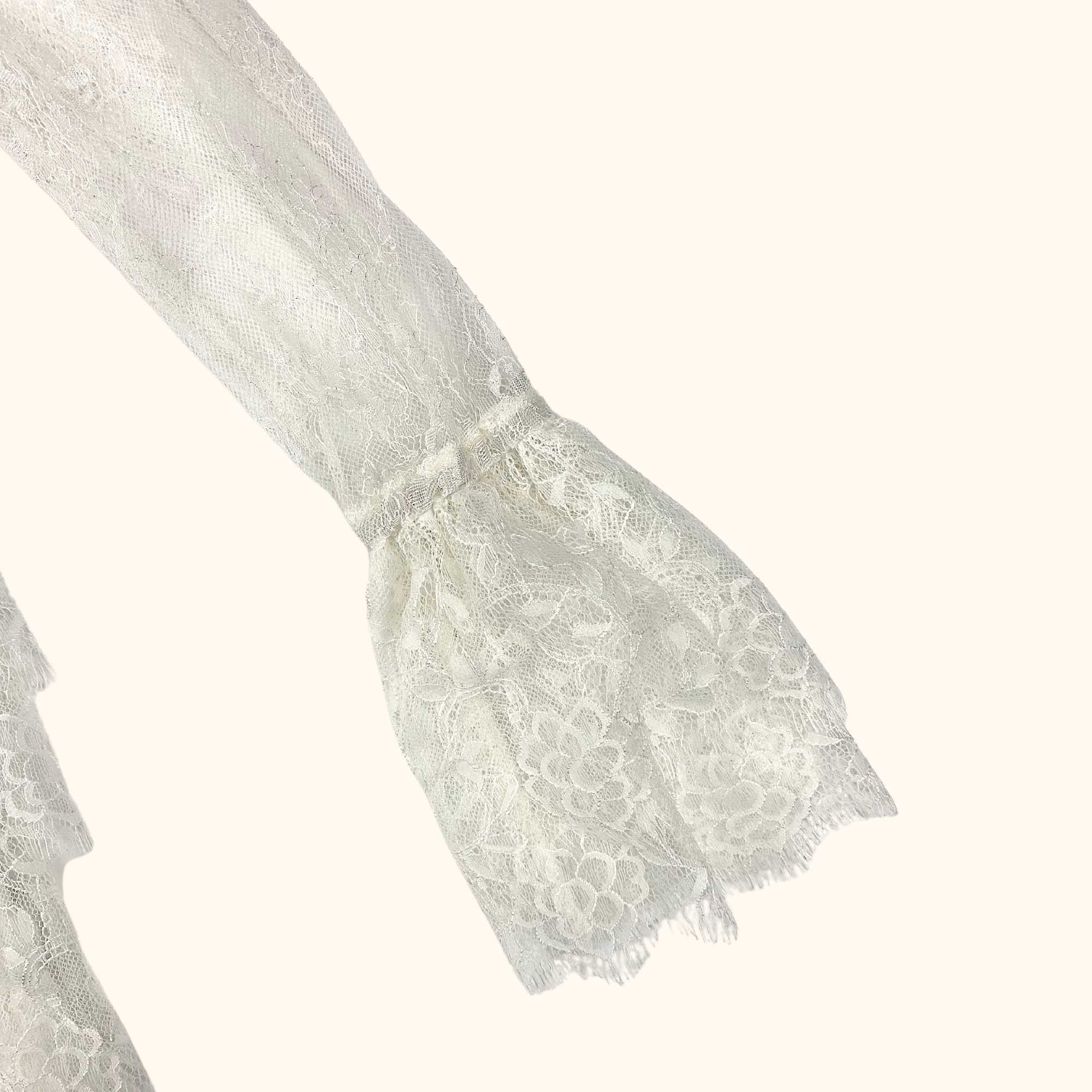 True Decadence White Mini Lace Dress - Size 6 - - Dresses