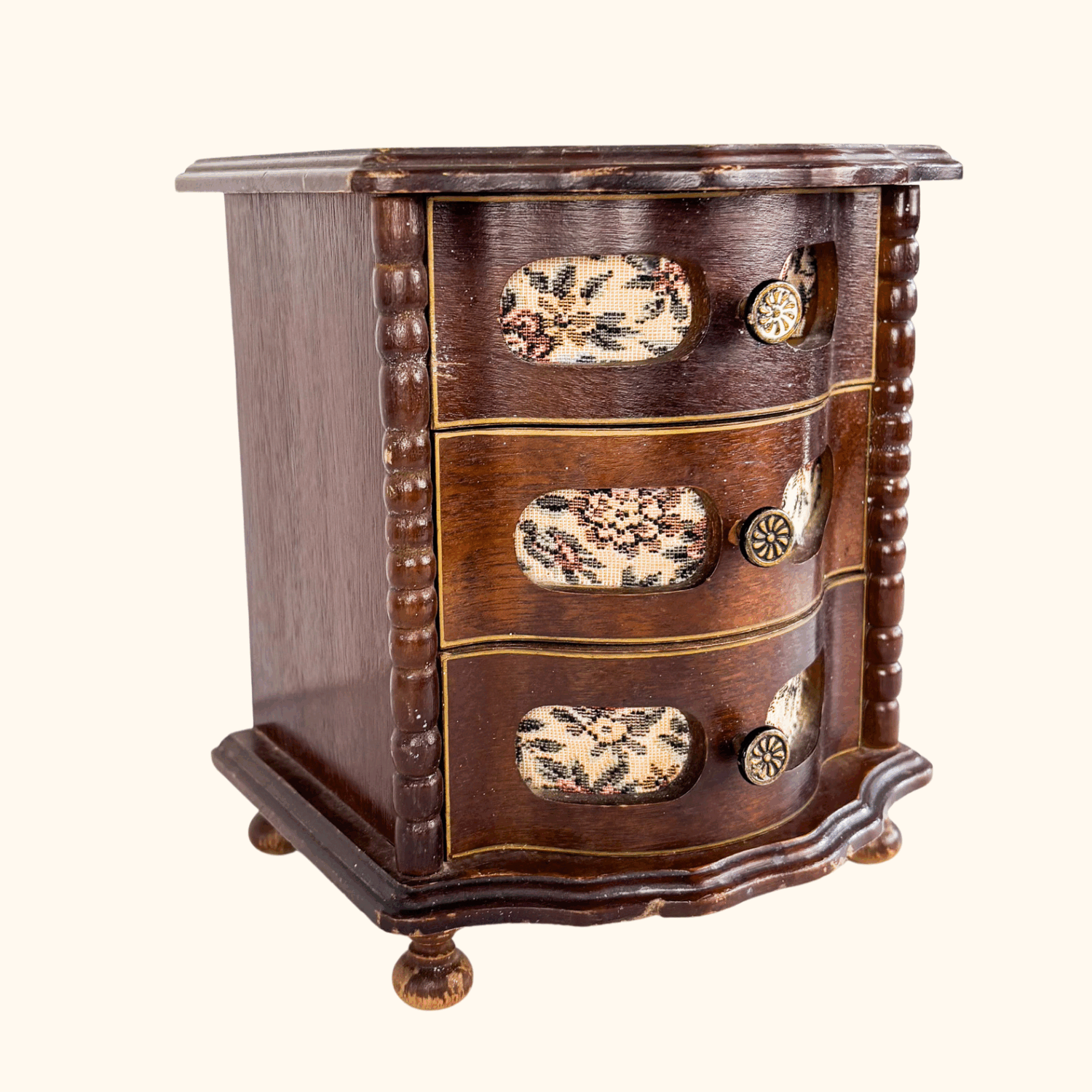 Japanese Solid Wood Musical Jewellery Box Sunshine Thrift