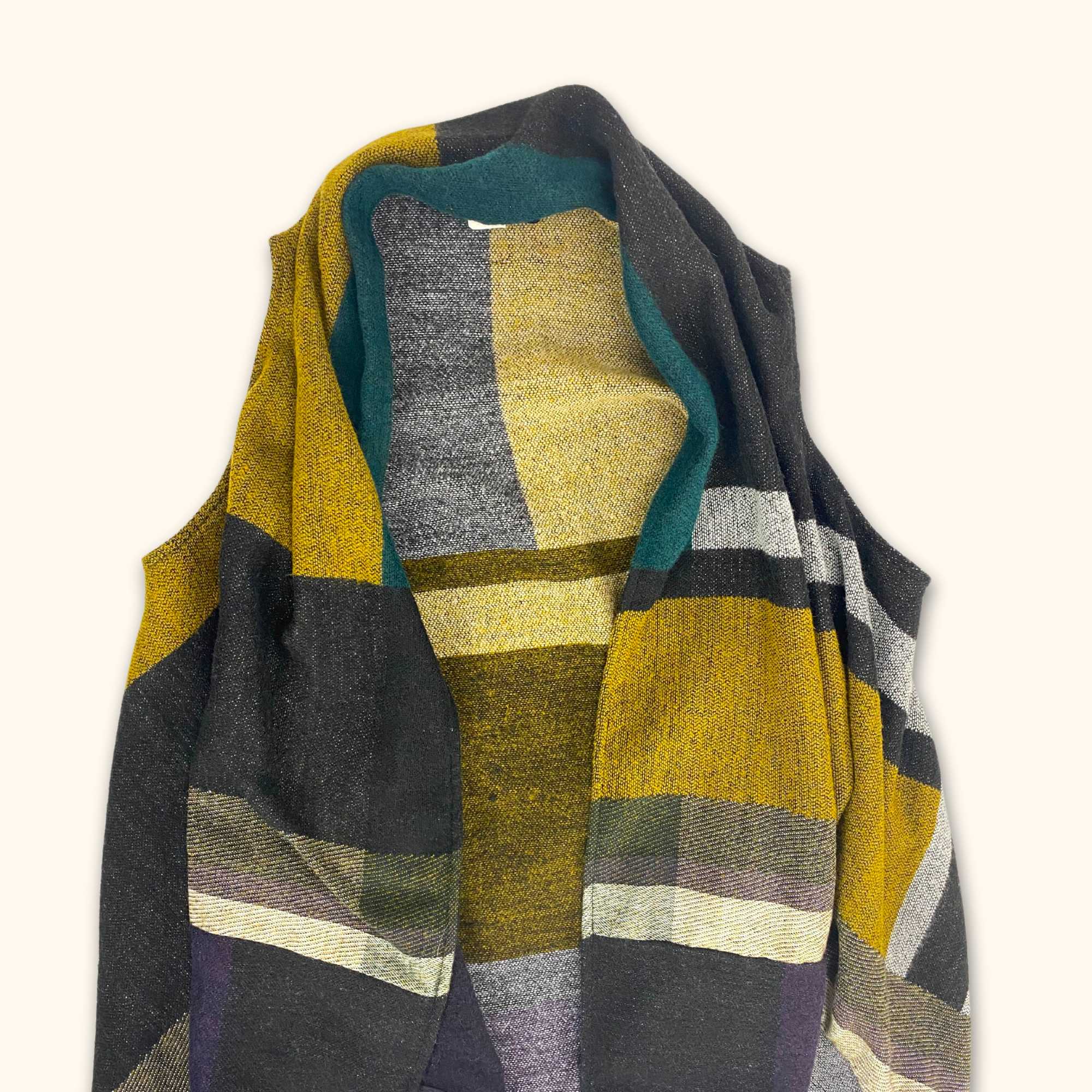 River Island Wool Blend Longline Kimono - Size Medium -  - Coats & jackets