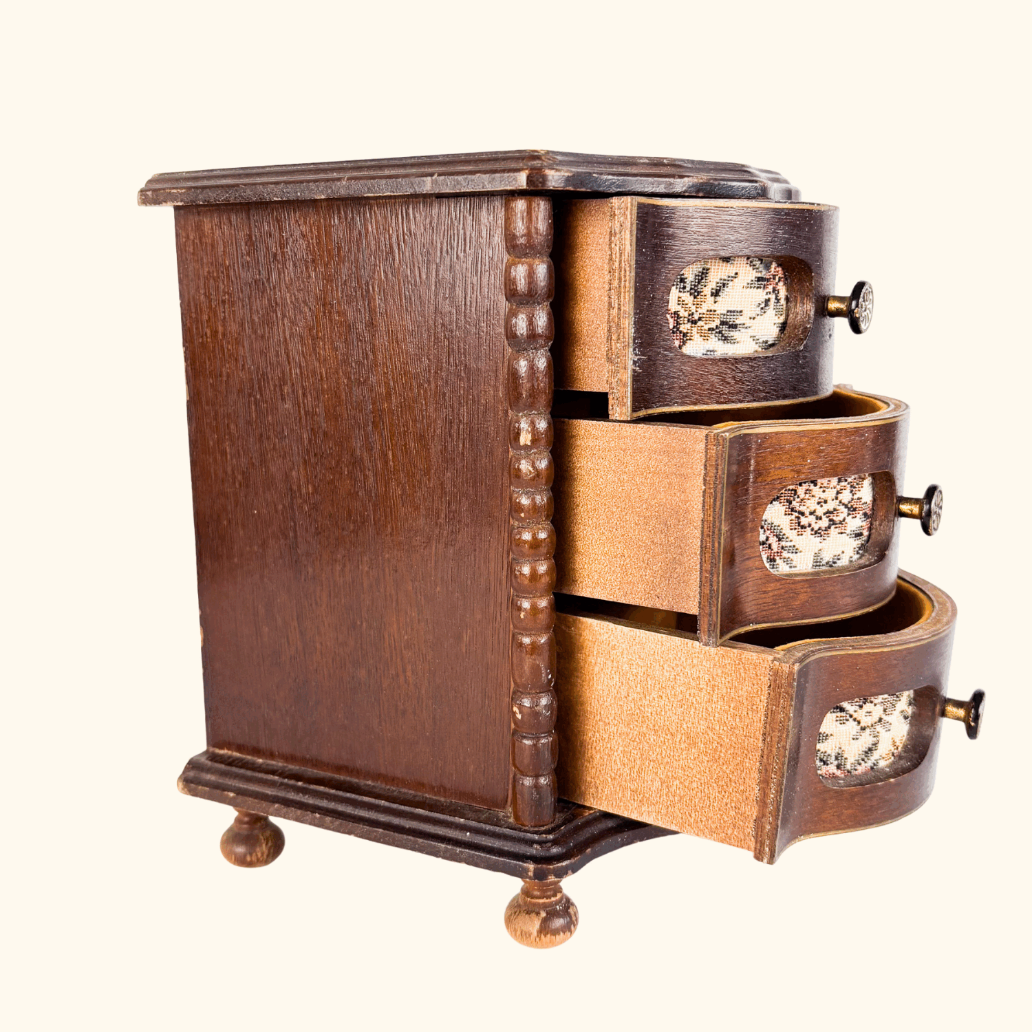 Japanese Solid Wood Musical Jewellery Box Sunshine Thrift