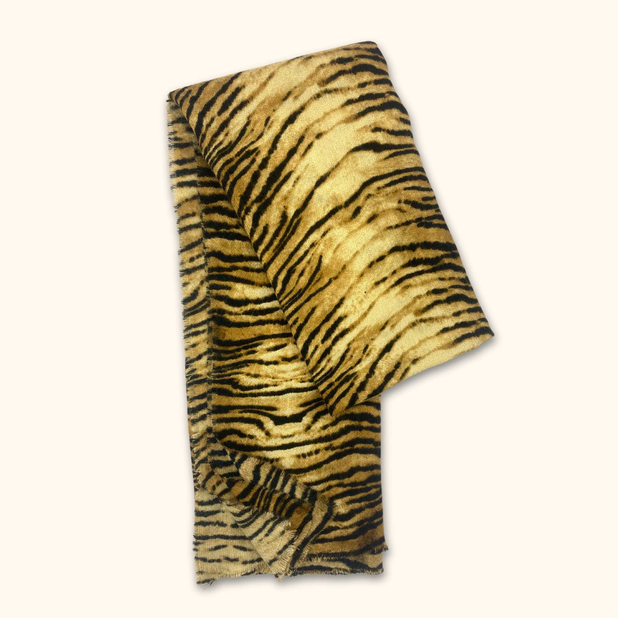 Jayley Animal Print Cashmere Wrap Scarf - - Hats & Scarves