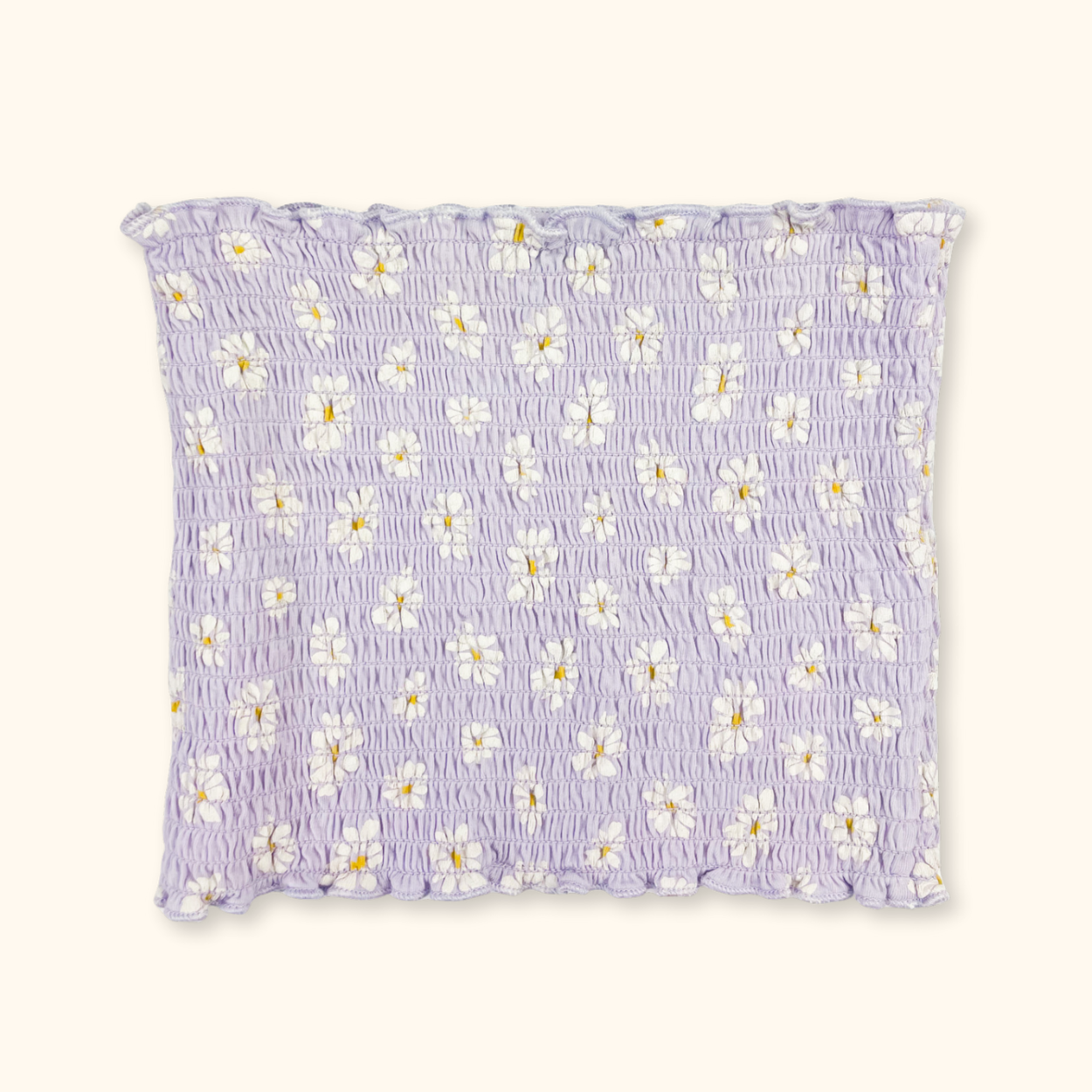 Hollister Purple Floral Reversible Tube Top - Size XS Hollister