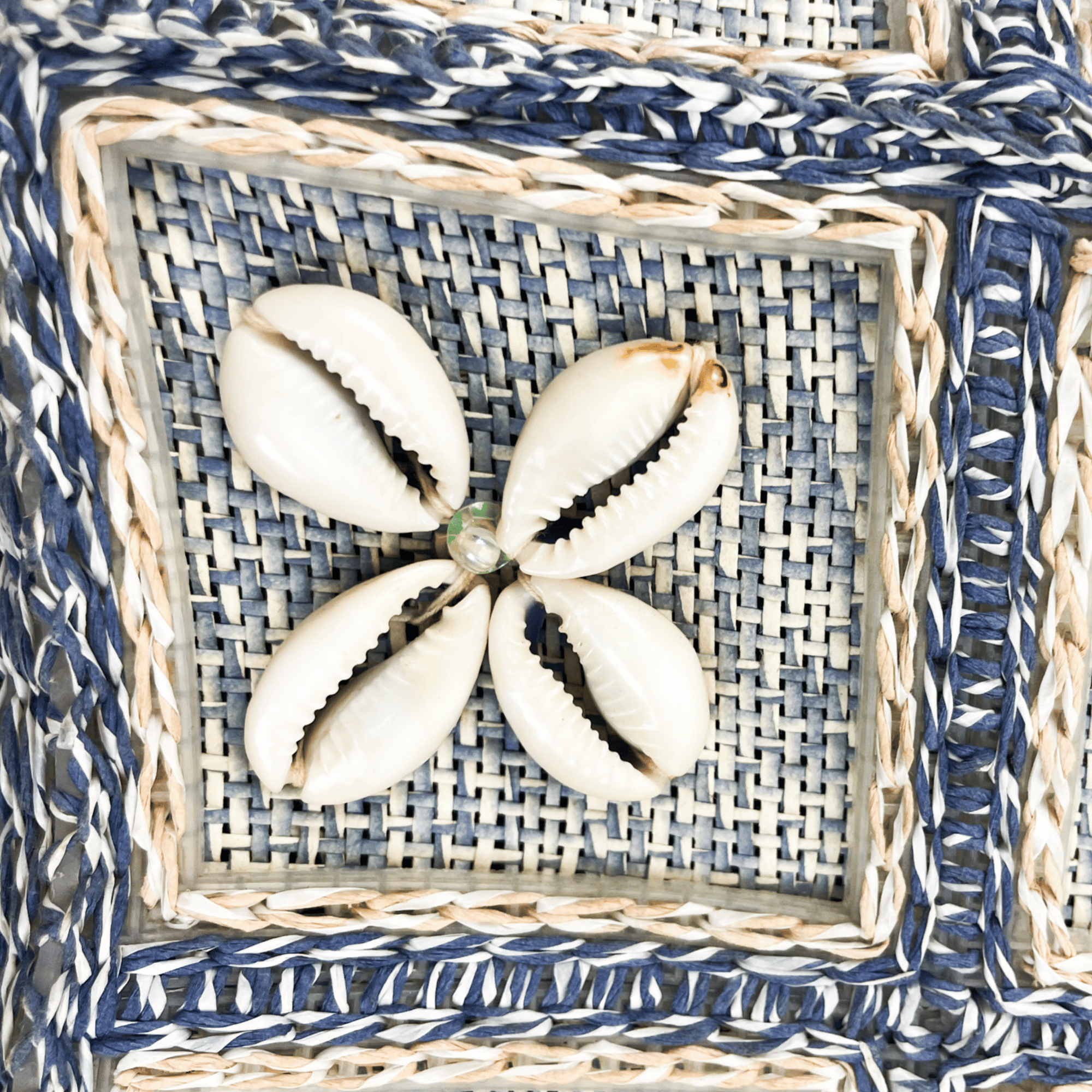 Vintage Janna Hall Shell Beach Bag Sunshine Thrift