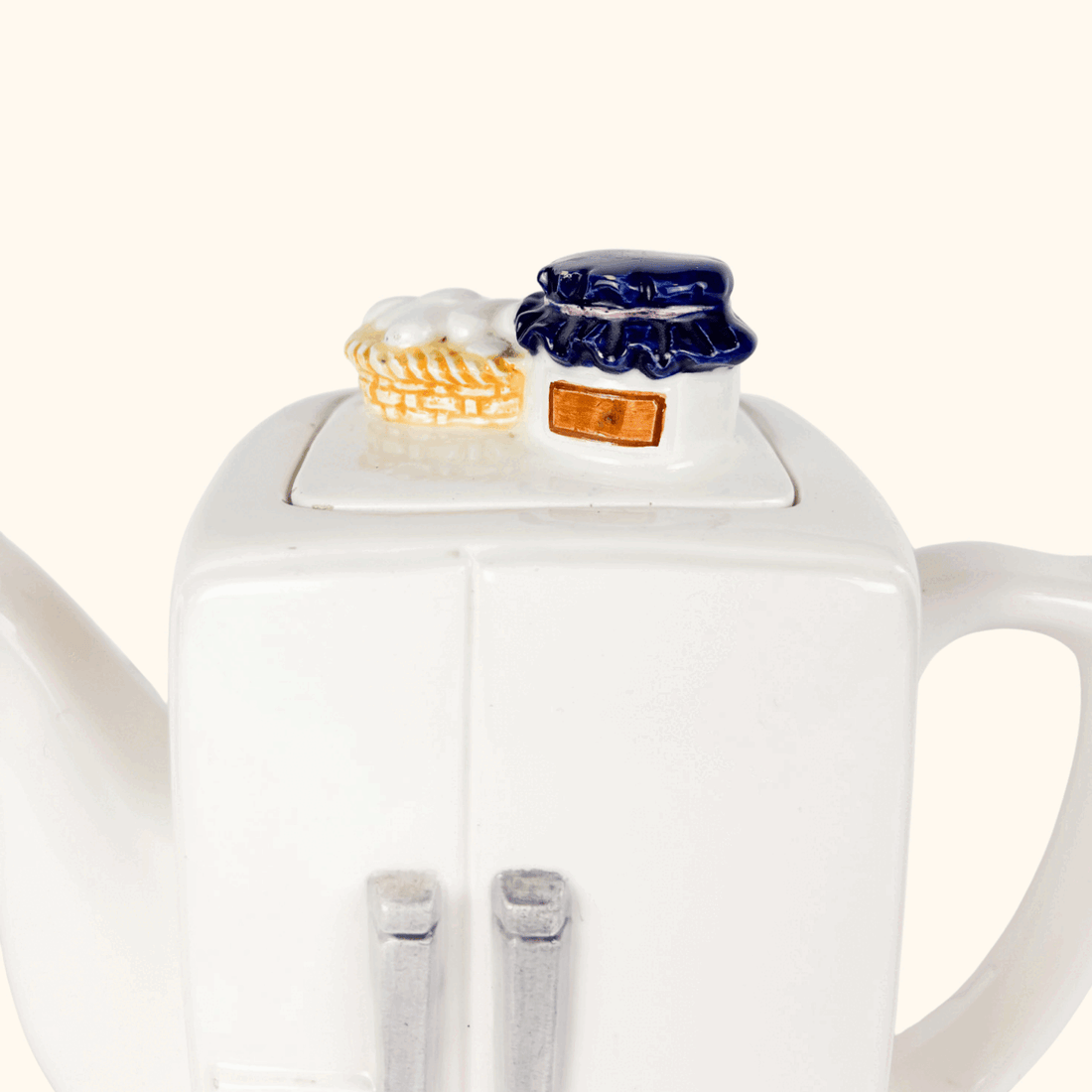 Novelty Fridge Freezer Ceramic Teapot Sunshine Thrift