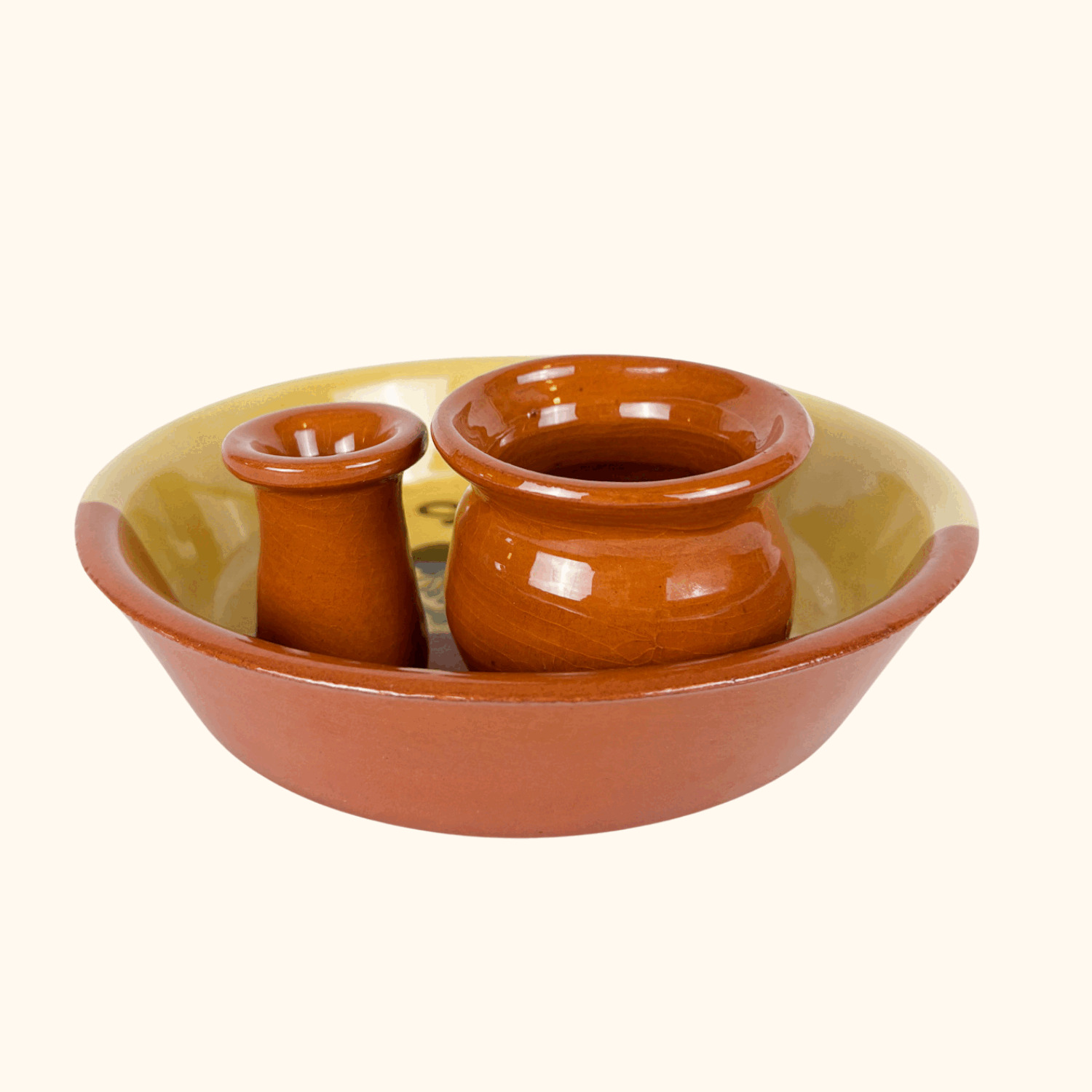 Vintage Terracotta Olive "Aceitunas" Tapas Serving Dish Sunshine Thrift