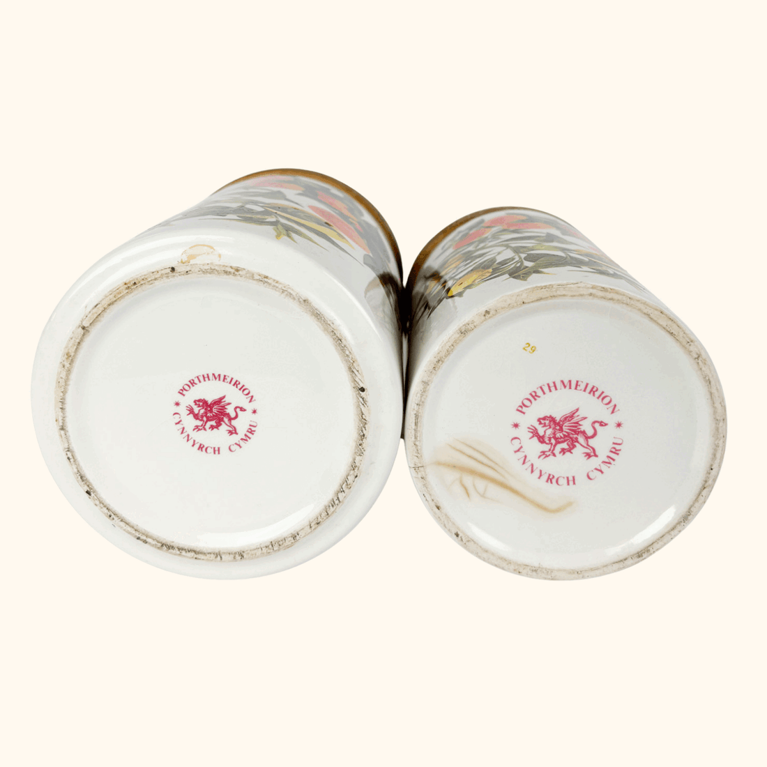 Portmeirion Orange and Lemons Jar With Lid - Set of 2 Portmeirion