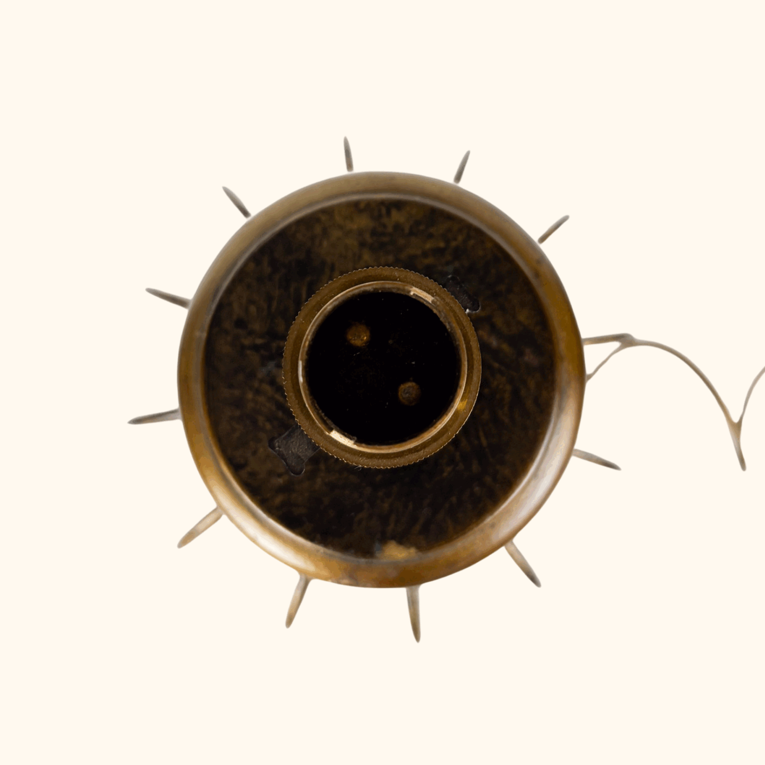 Vintage M&S Home Bird Cage Antique Style Bronze Table Lamp Marks and Spencer