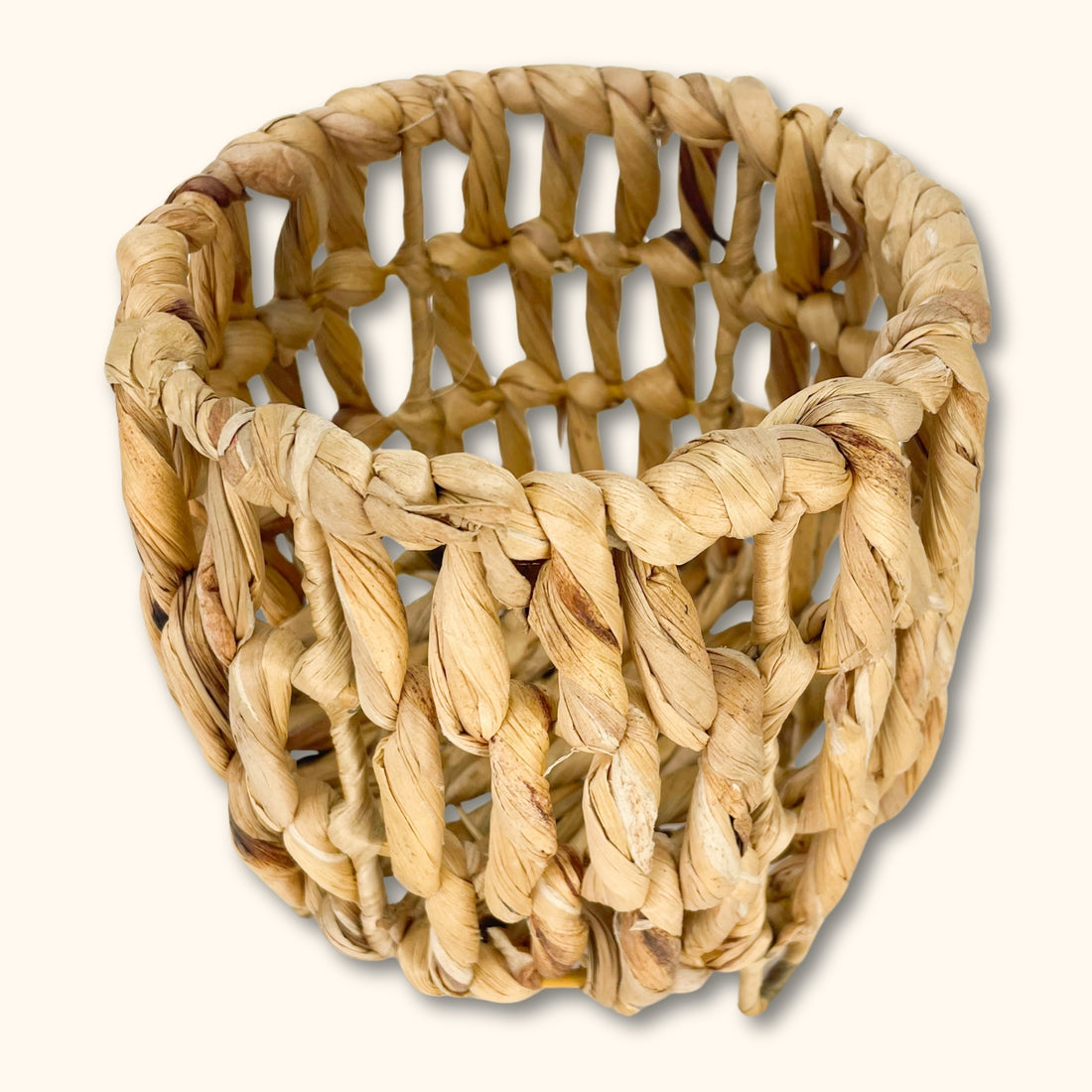 Wicker Standing Small Plant Pot - - Plant pots