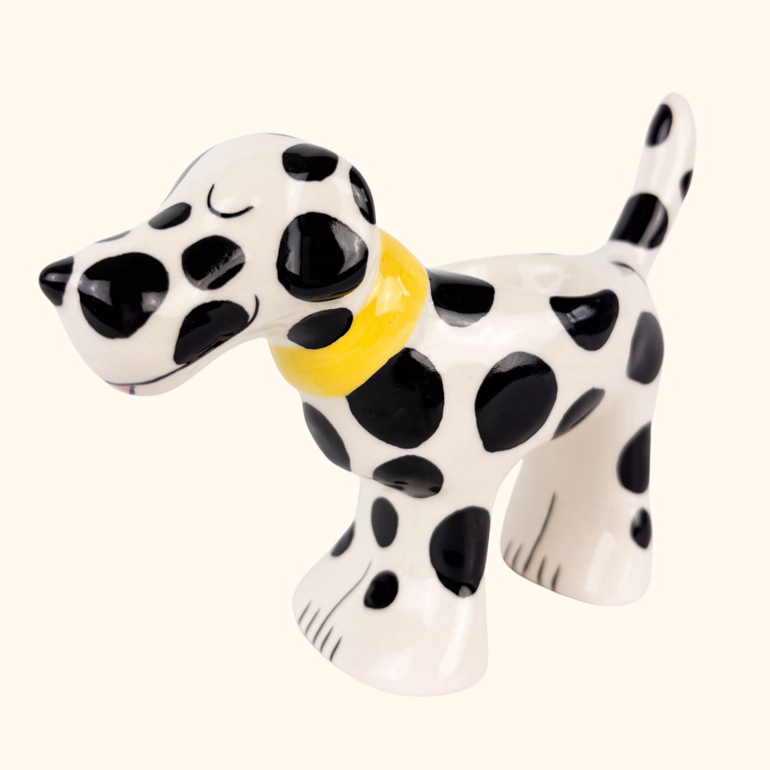 Whittard Dalmation Novelty Ceramic Egg Cup Whittard
