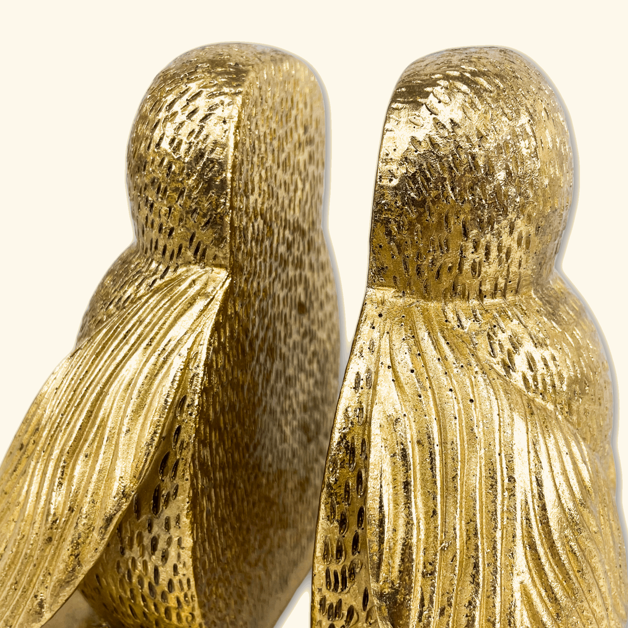 Gold Worker Bee Bookends - - Decoration