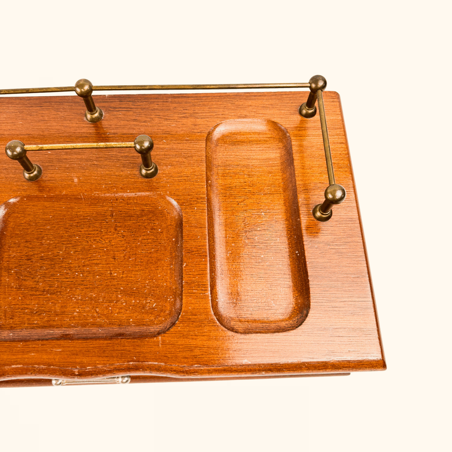 Vintage 1970s Gunther Mele Jewellery Box Desk Organiser - - Decoration