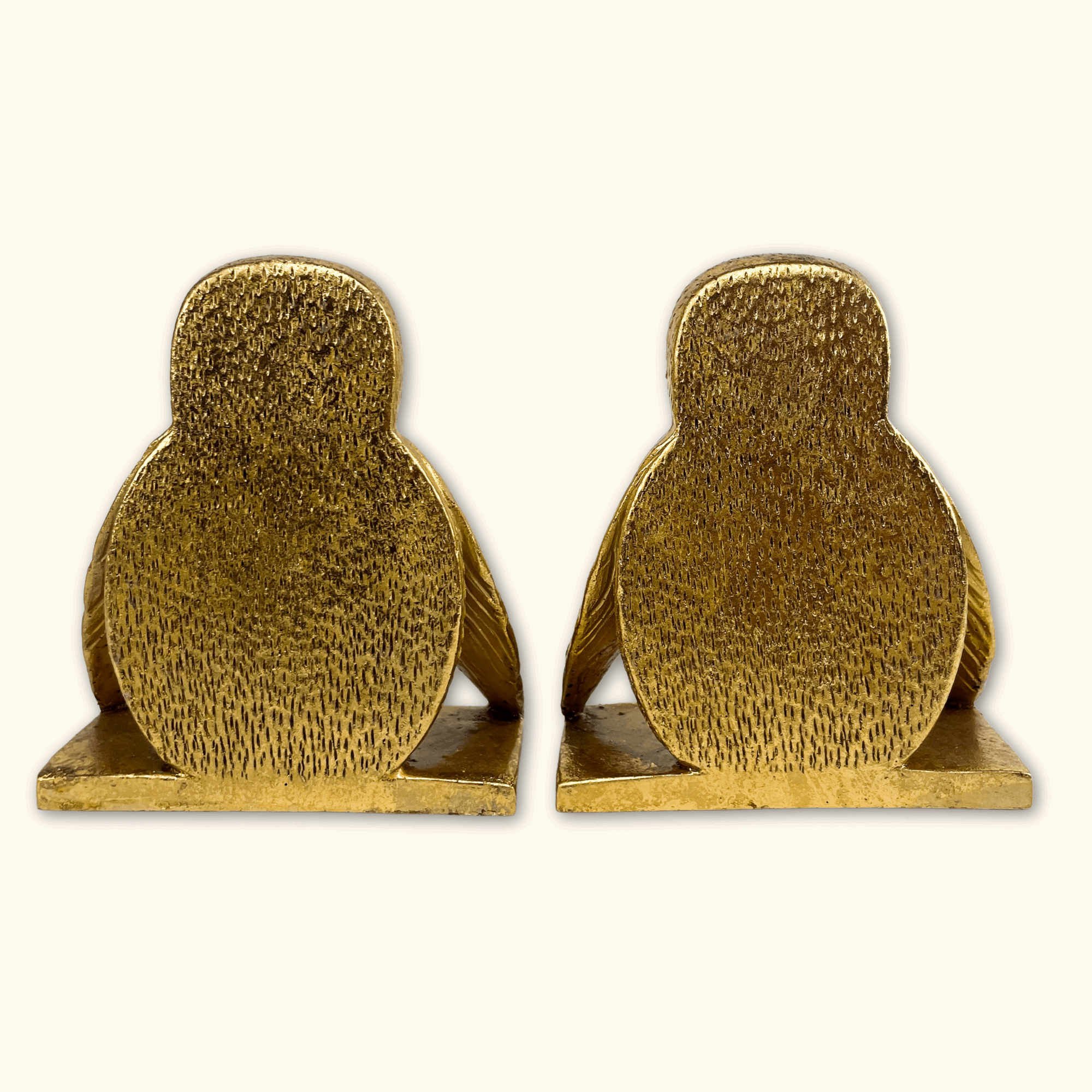 Gold Worker Bee Bookends - - Decoration