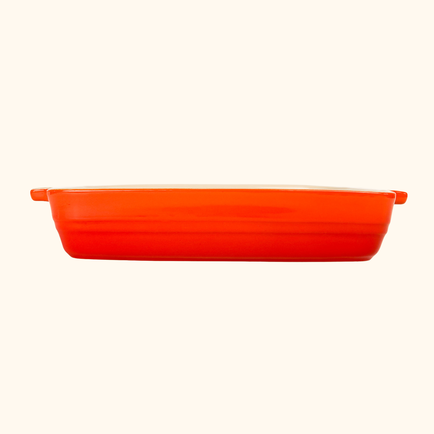 Le Creuset Volcanic Orange Stoneware Classic Rectangular Dish 25cm Le Creuset