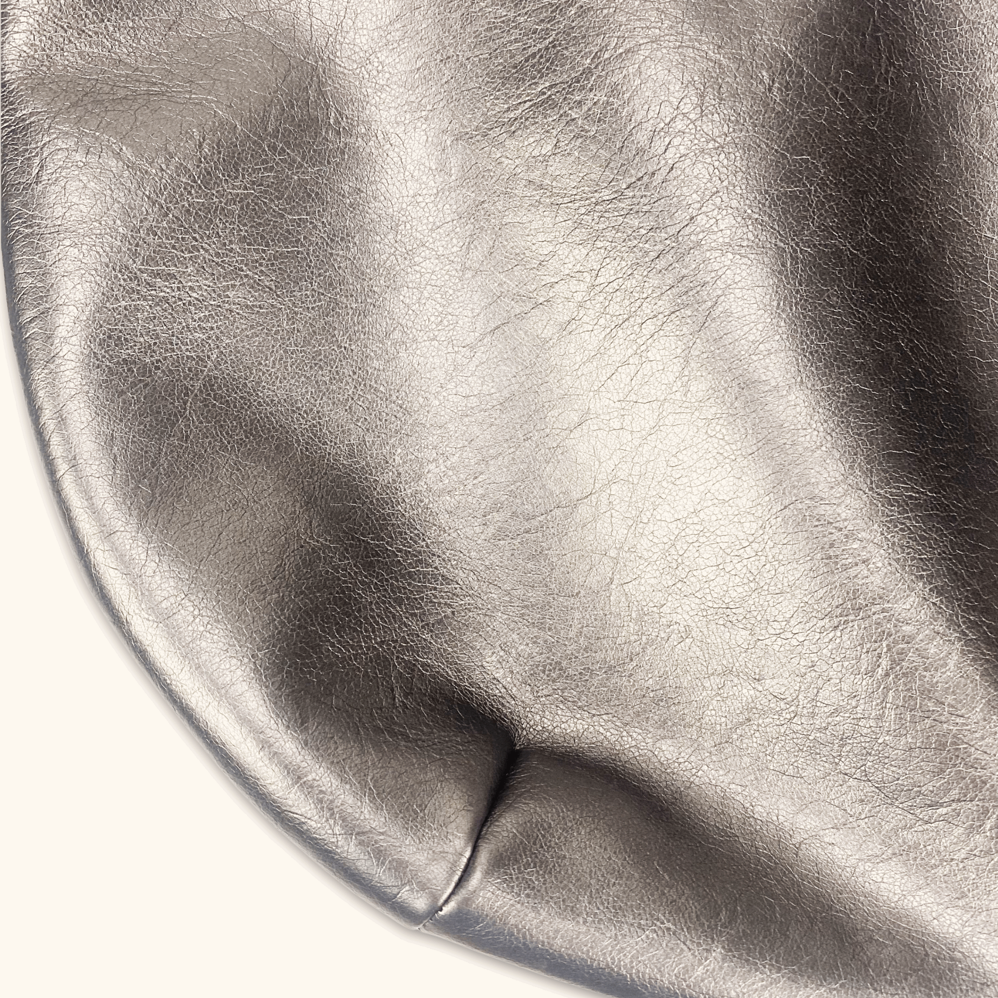 Stradivarius Metallic Slouch Shoulder Bag -  - Bags