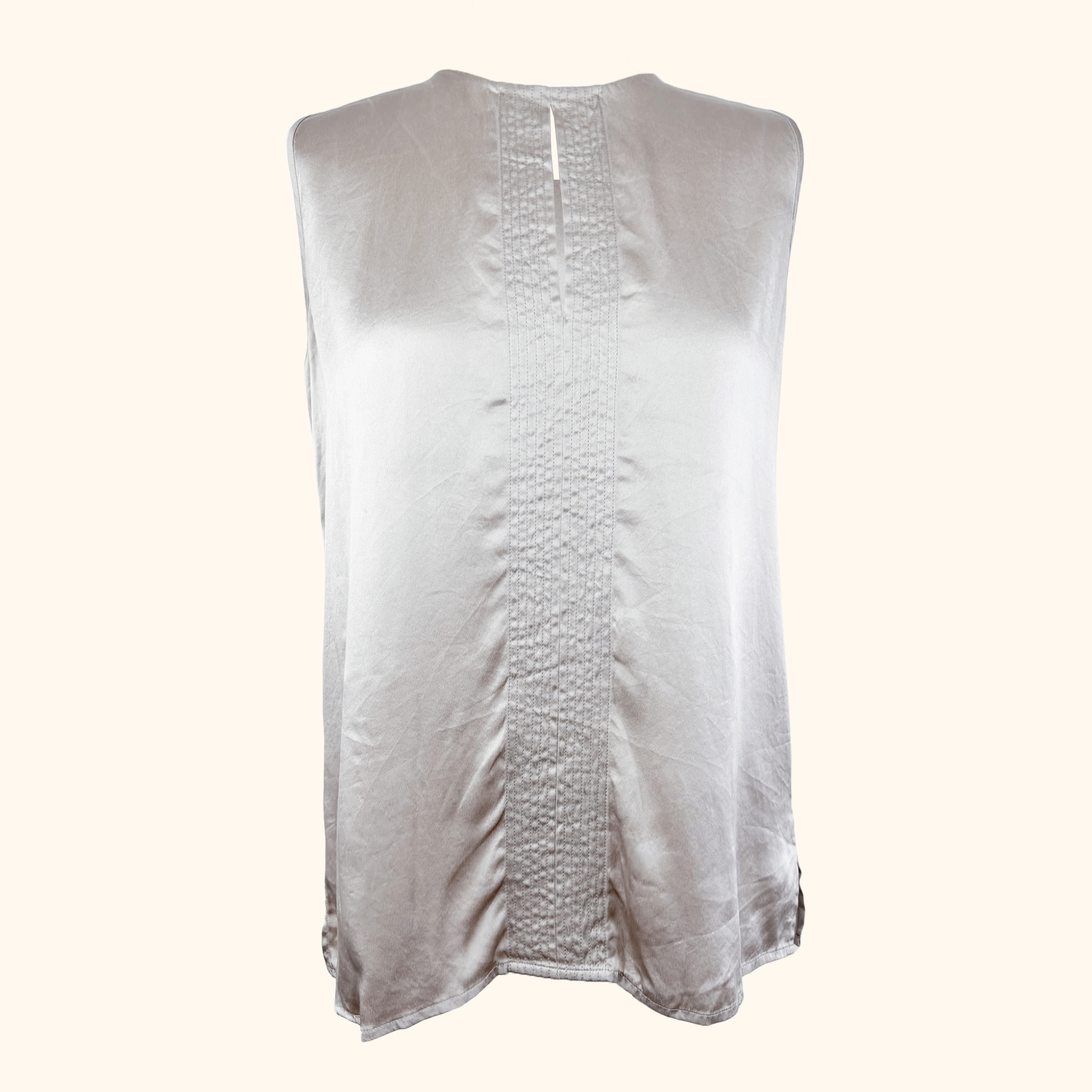 Ralph Lauren 100% Silk Sleeveless Blouse - Size Medium