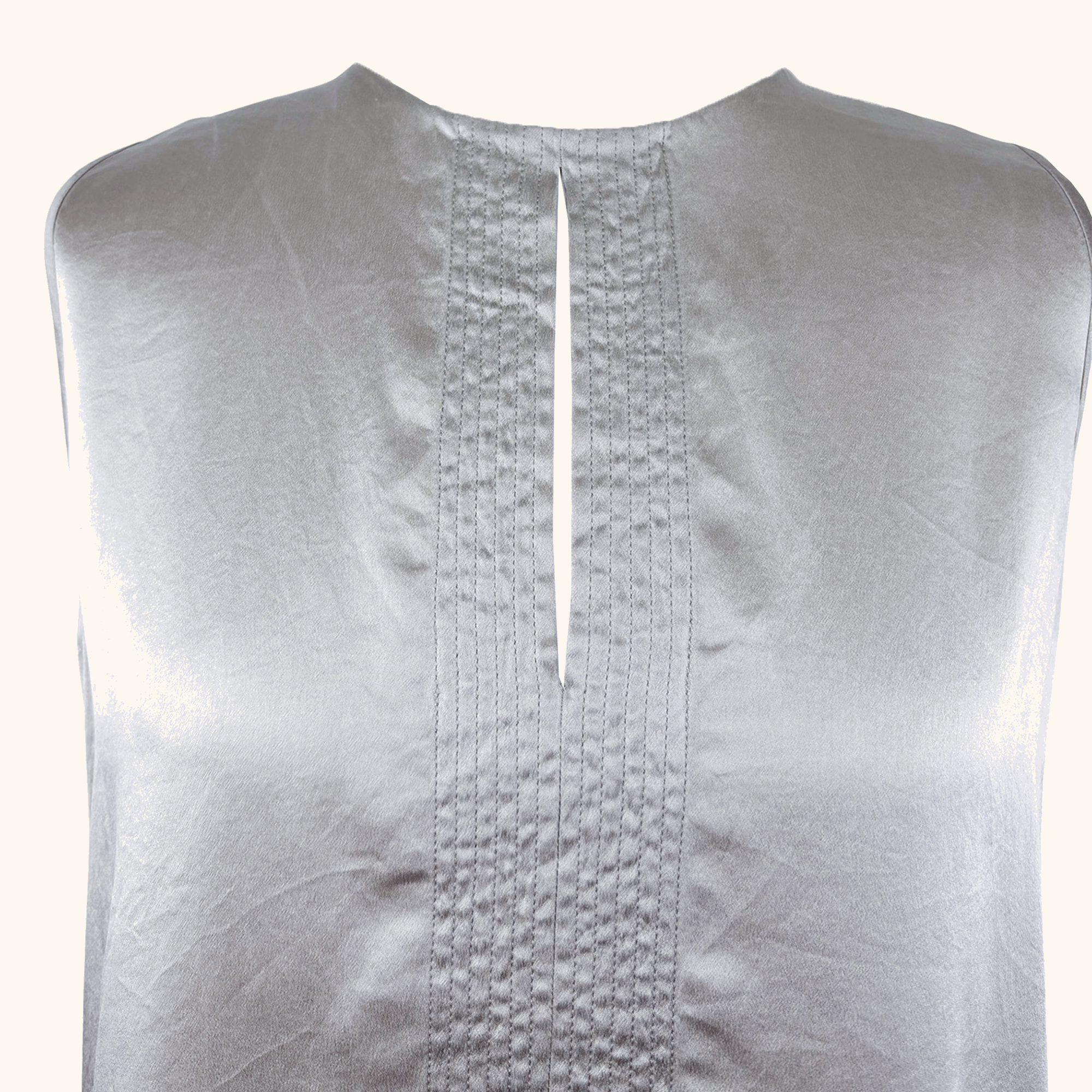 Ralph Lauren 100% Silk Sleeveless Blouse - Size Medium