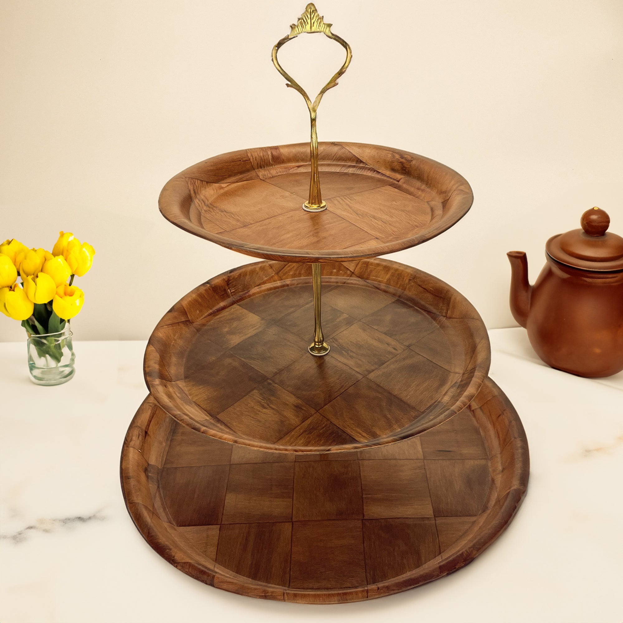 Retro Three Tier Cake Stand -  - Kitchenware
