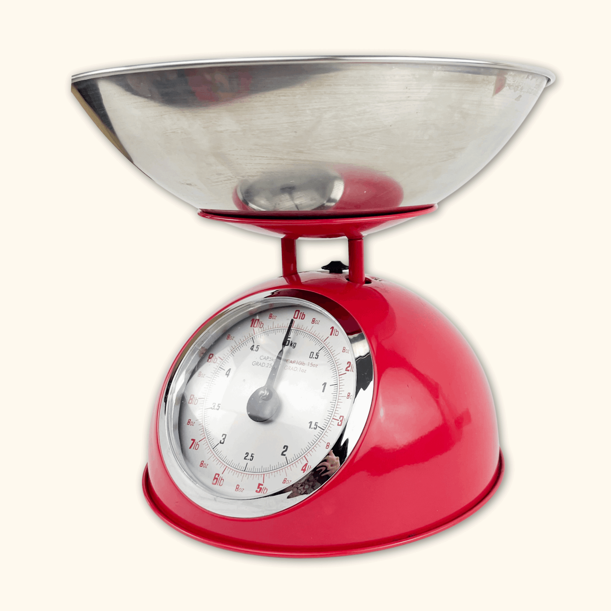 Retro Hot Pink 5kg Kitchen Scales - - Kitchenware