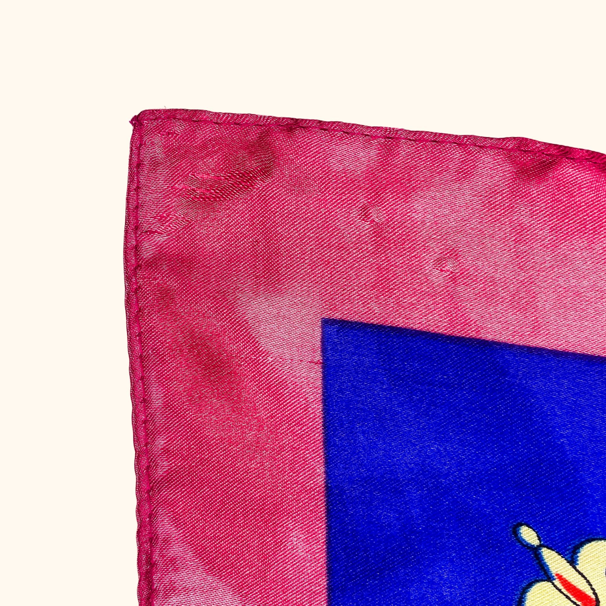 Paisley Satin Pattern Scarf -  - Hats & Scarves