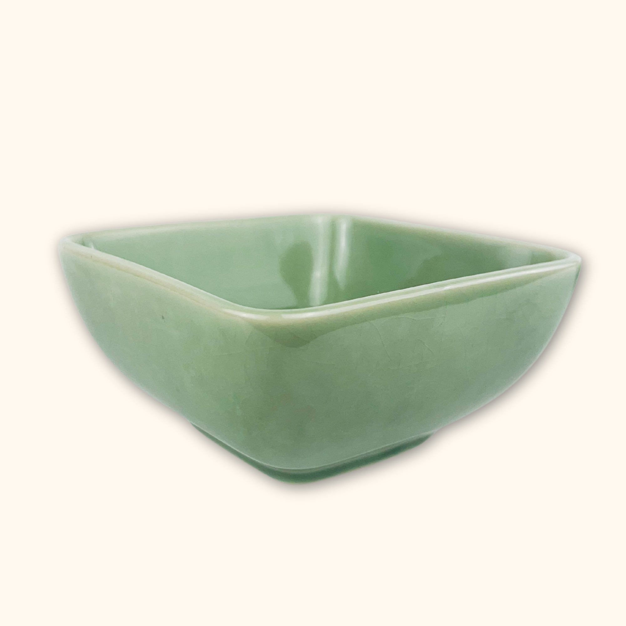 Green Ceramic Dipping Bowls - Set of 3 Sunshine Thrift