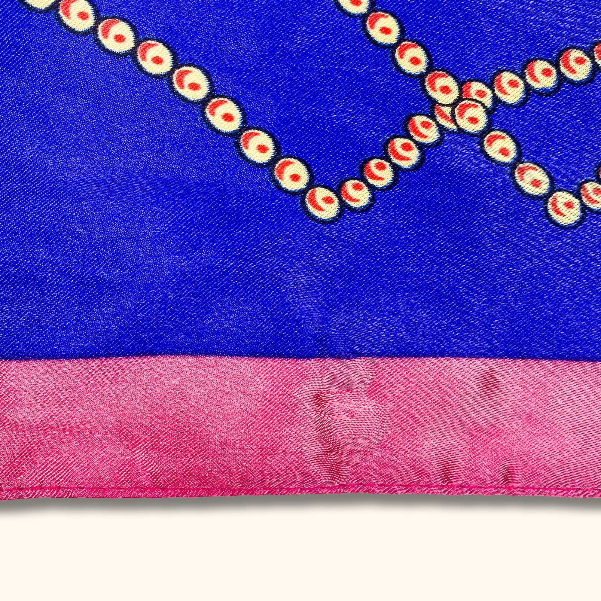 Paisley Satin Pattern Scarf -  - Hats & Scarves