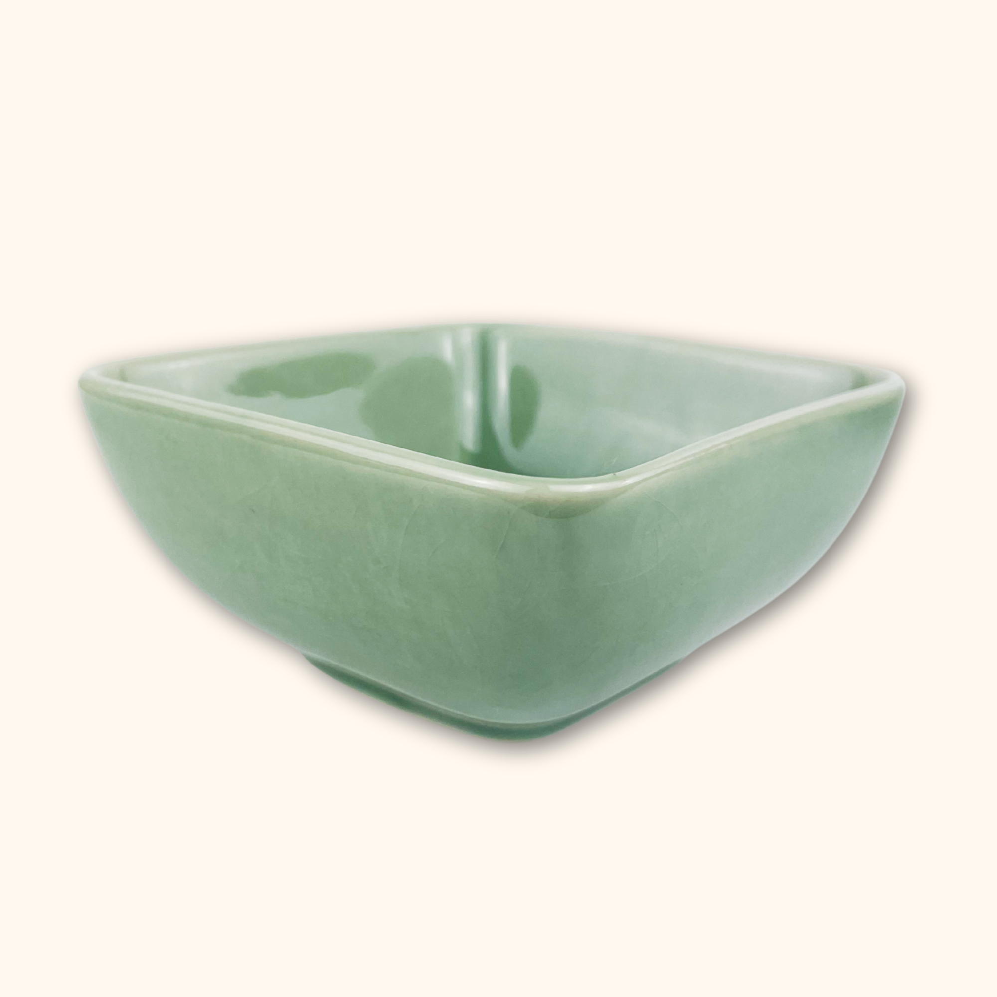 Green Ceramic Dipping Bowls - Set of 3 Sunshine Thrift