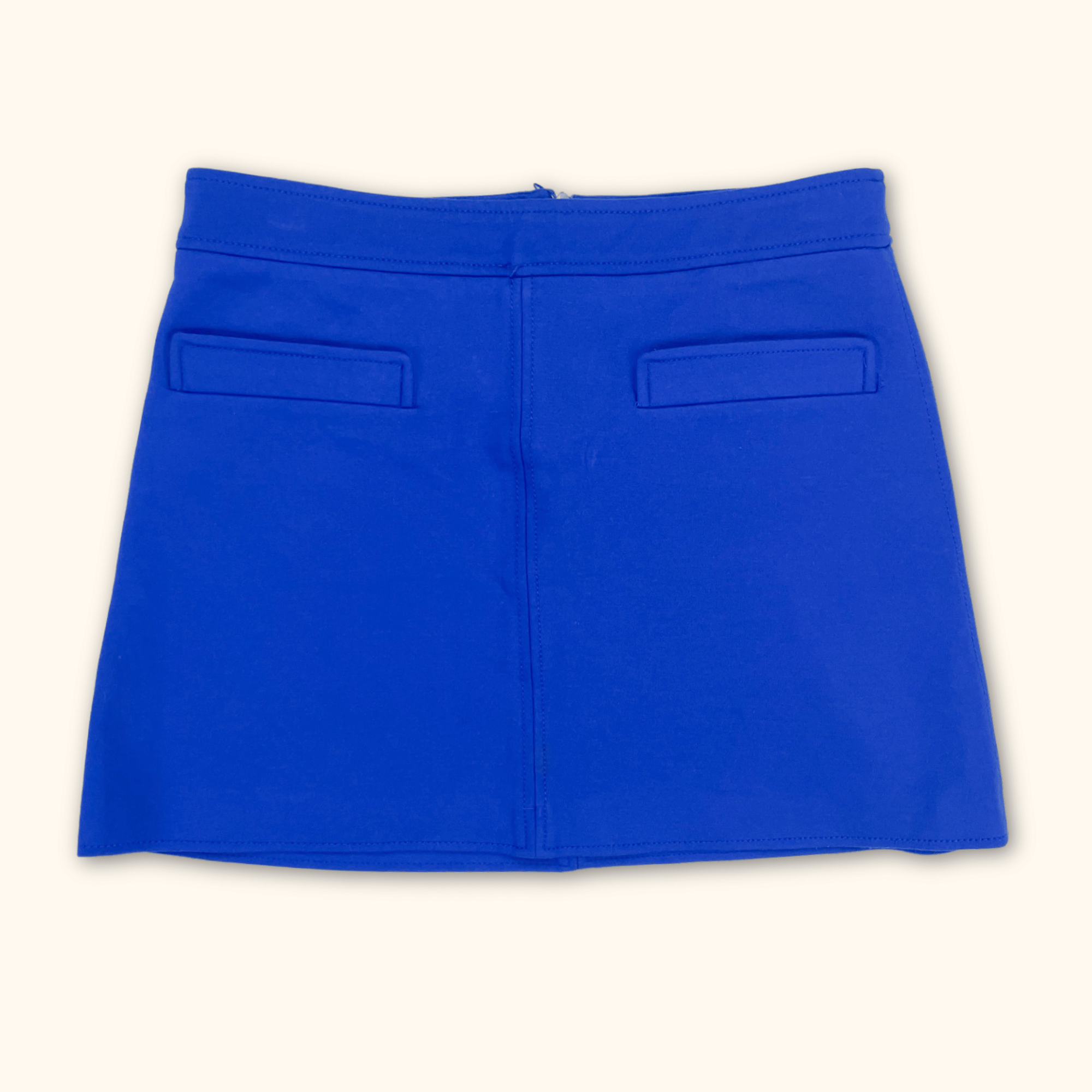 Zara Royal Blue Mini Skirt - Size Small Zara