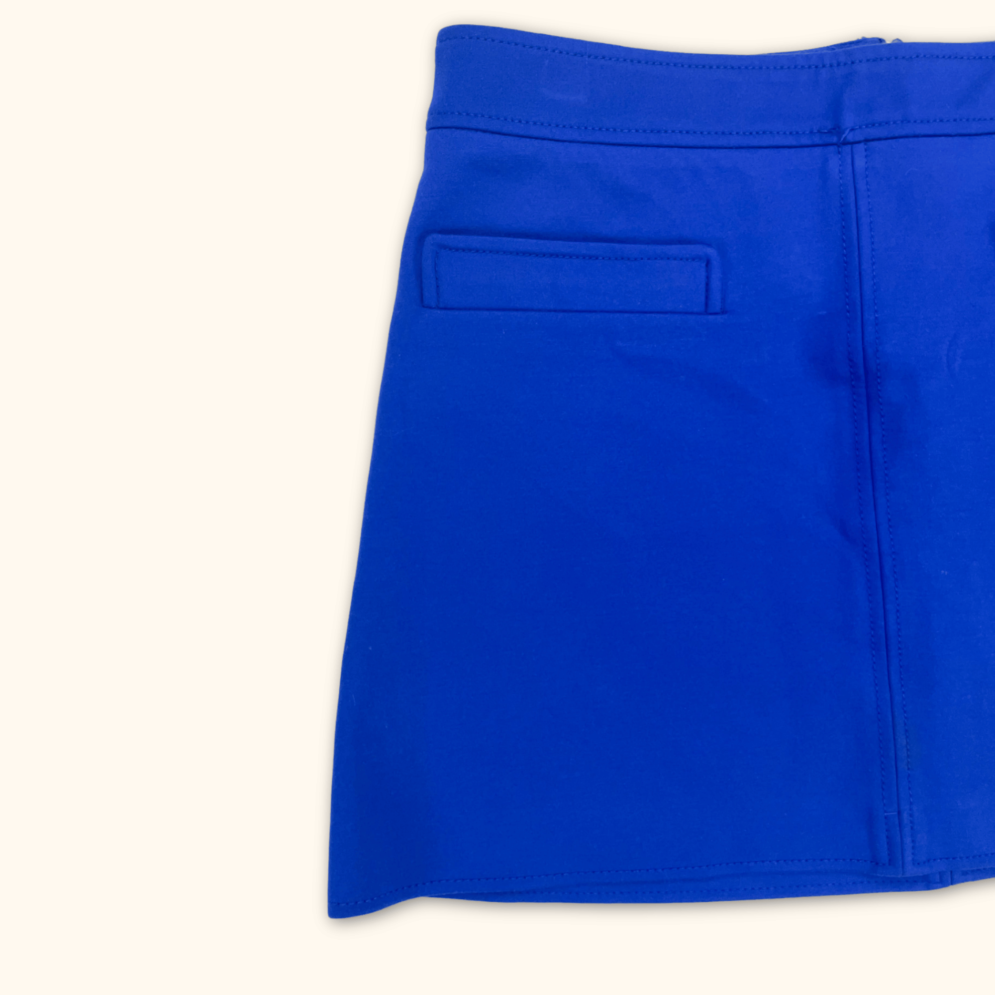 Zara Royal Blue Mini Skirt - Size Small Zara