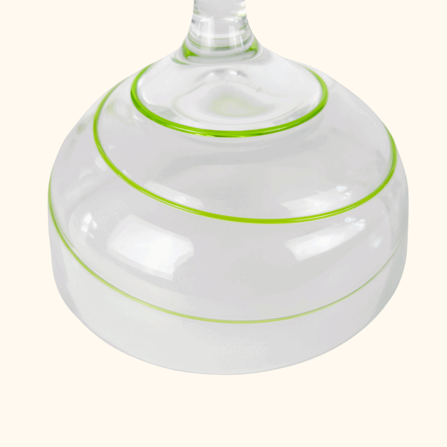 Green Swirl Dessert Bowls Set of 3 Sunshine Thrift