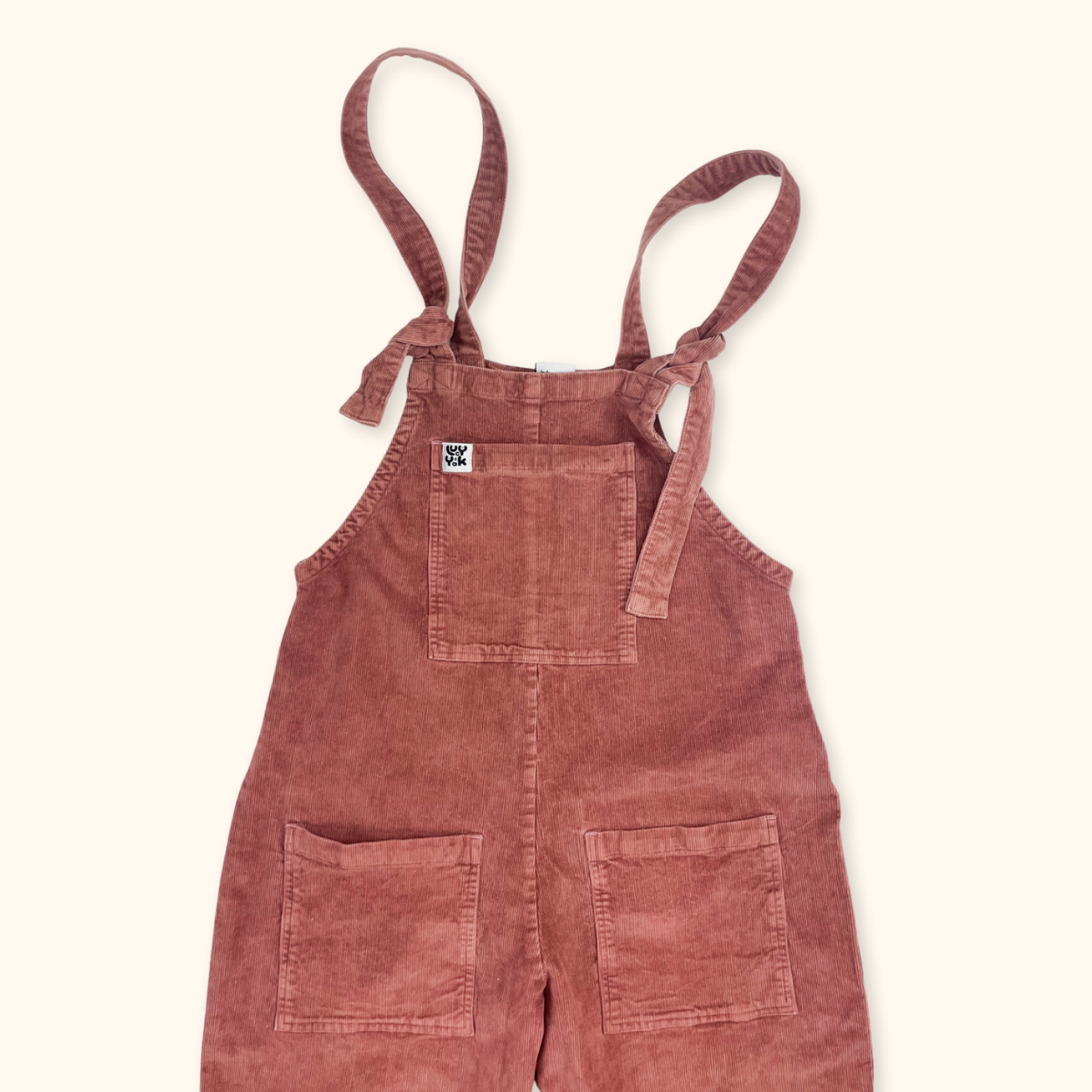 Lucy & Yak Original Blush Pink Dungarees - Size XS - - Jumpsuits & playsuits