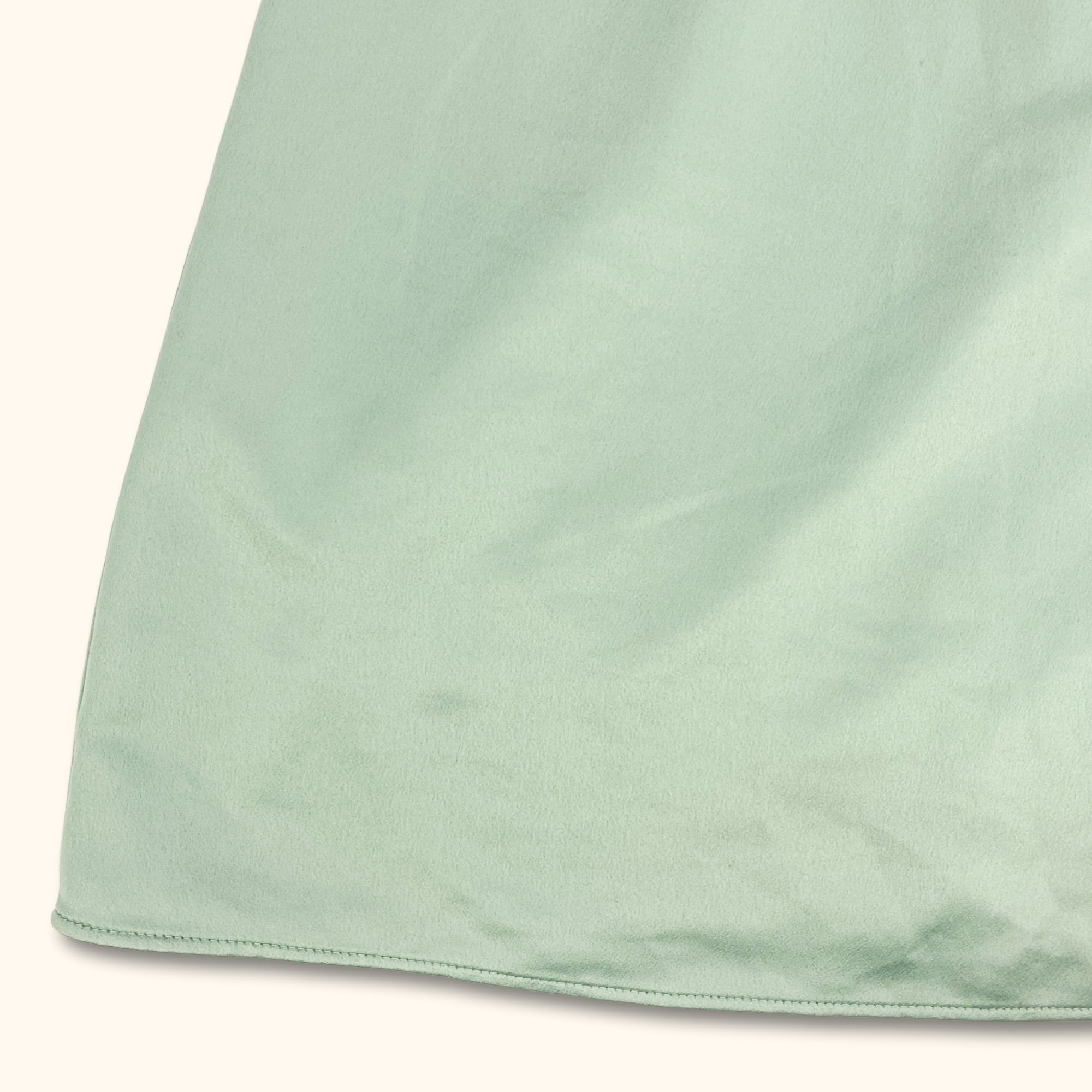 Topshop Mint Green Satin Mini Dress - Size 8 - - Dresses