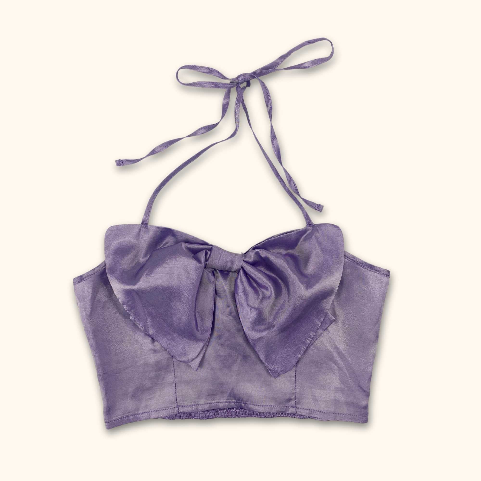 Miss Selfridge Lilac Halter Neck Cami Top in Lilac - Size 8 -  - Tops