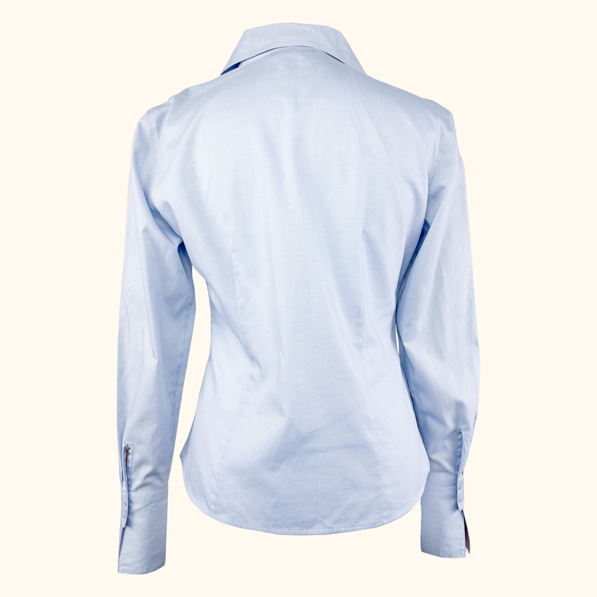 Calvin Klein Light Blue Long Sleeve Fitted Shirt - Size Small Calvin Klein