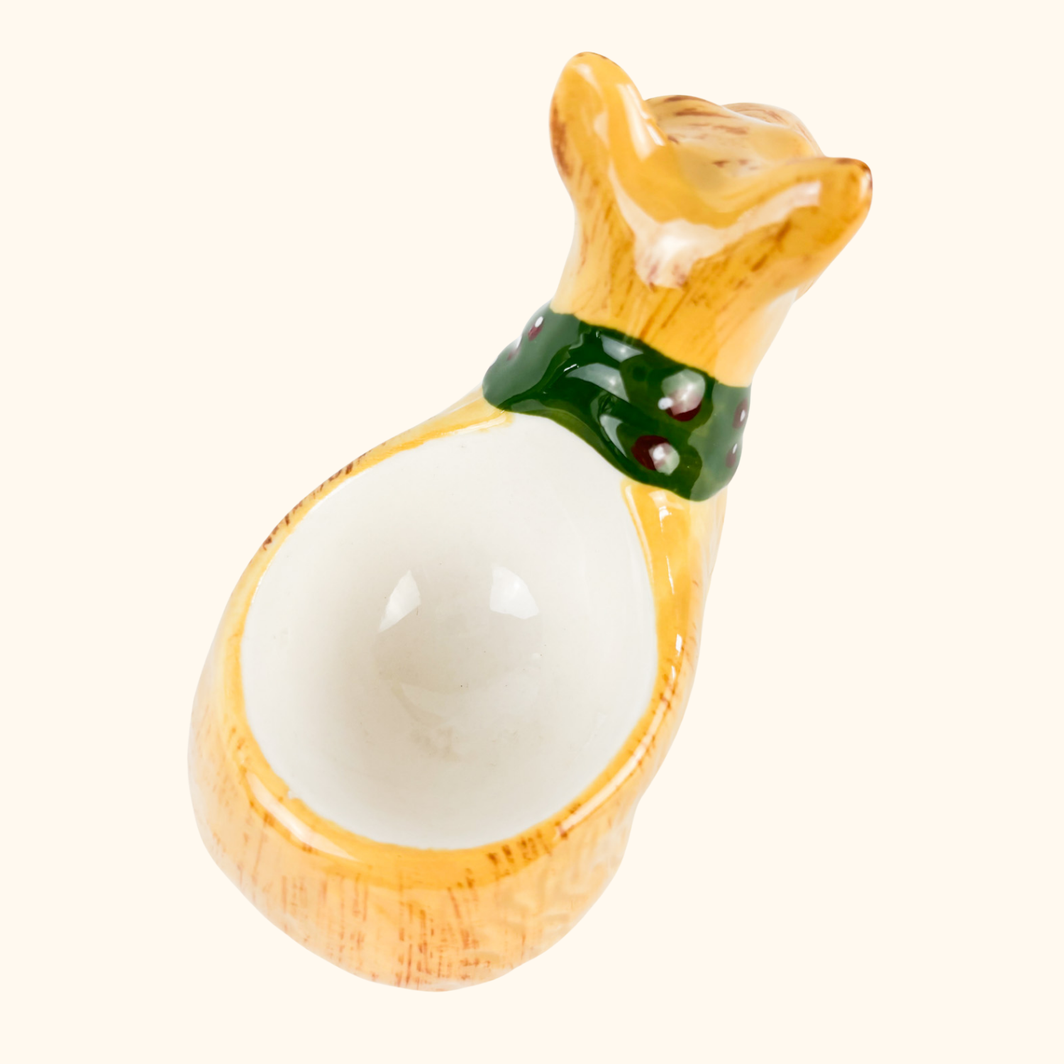 Scottie Dog Novelty Ceramic Egg Cup Holder Sunshine Thrift