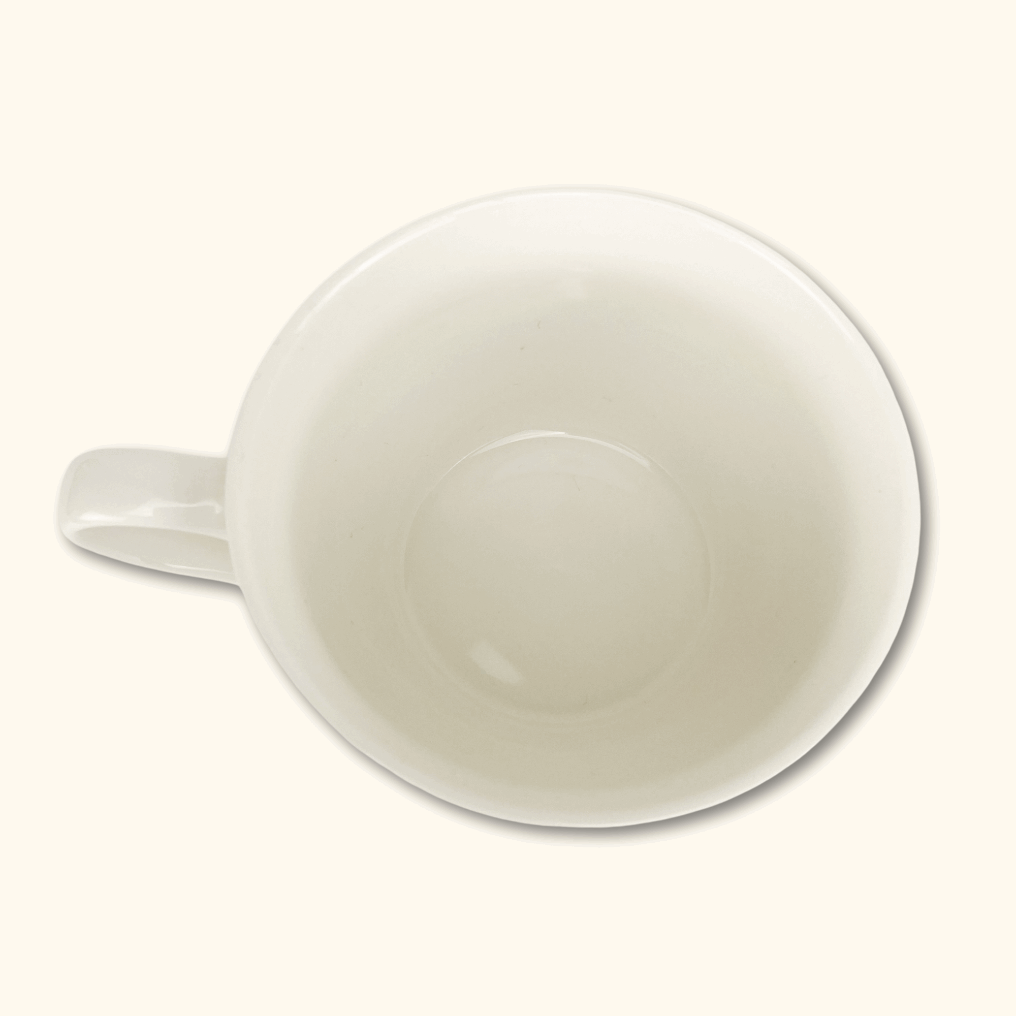 Large Floral Coffee Mug - - Kitchenware