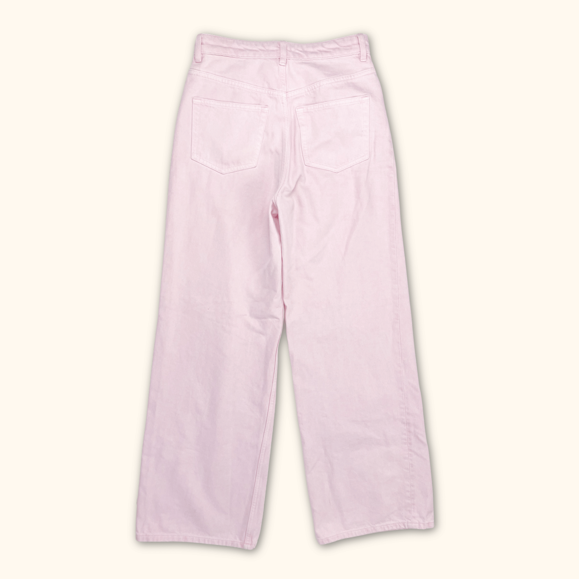 & Other Stories Pink Wide Leg Jeans - Size W26 & Other Stories