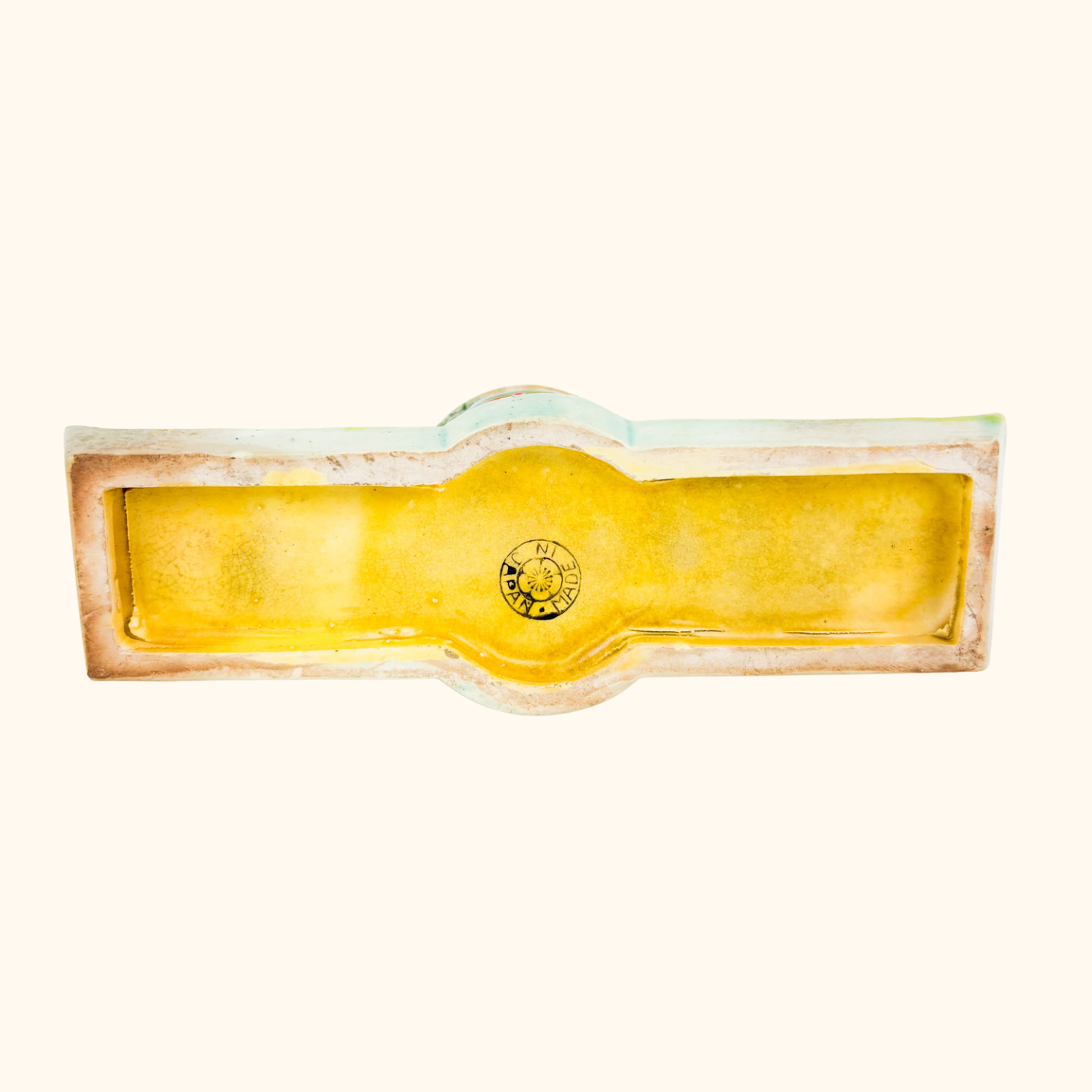 Japanese Wood Vintage Egg and Soldiers Stand Sunshine Thrift